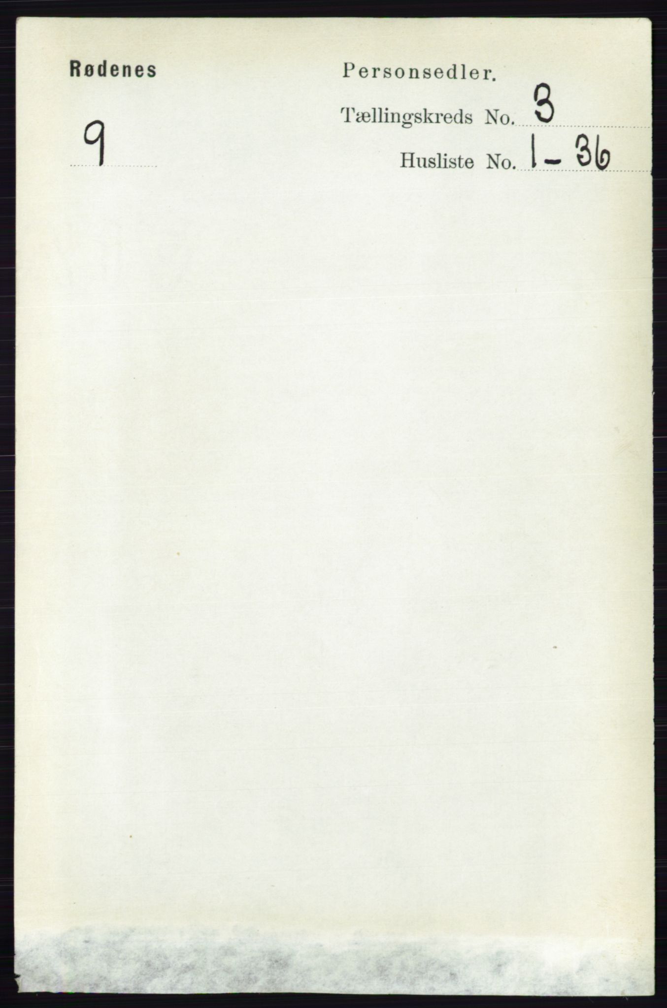 RA, Folketelling 1891 for 0120 Rødenes herred, 1891, s. 1193