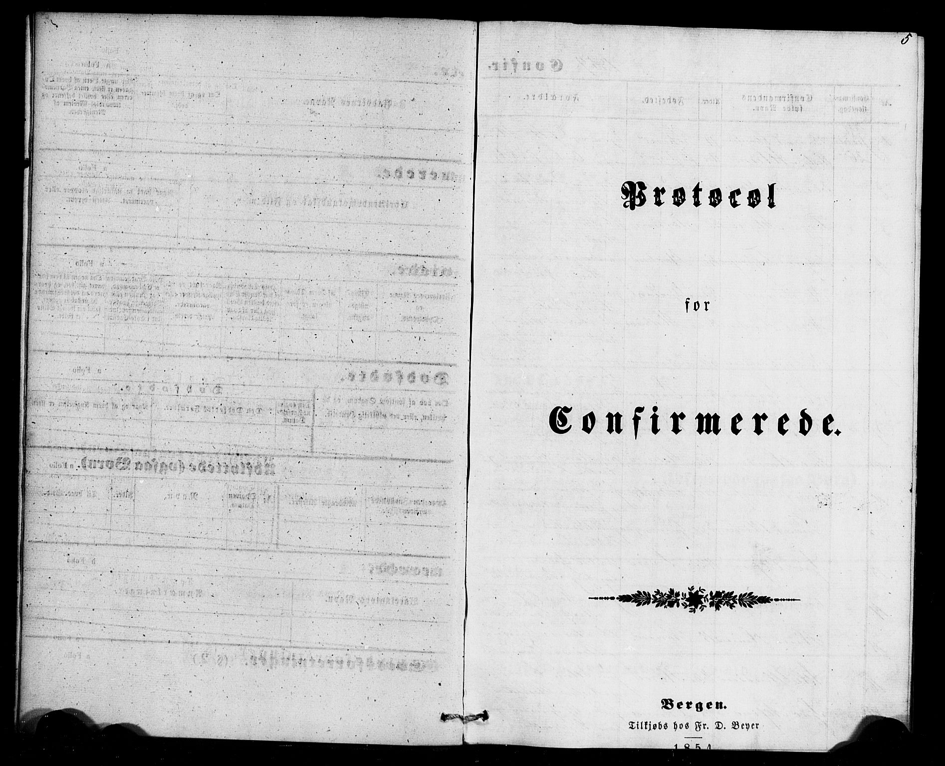 Aurland sokneprestembete, SAB/A-99937/H/Ha/Haa/L0009: Ministerialbok nr. A 9, 1859-1879, s. 5
