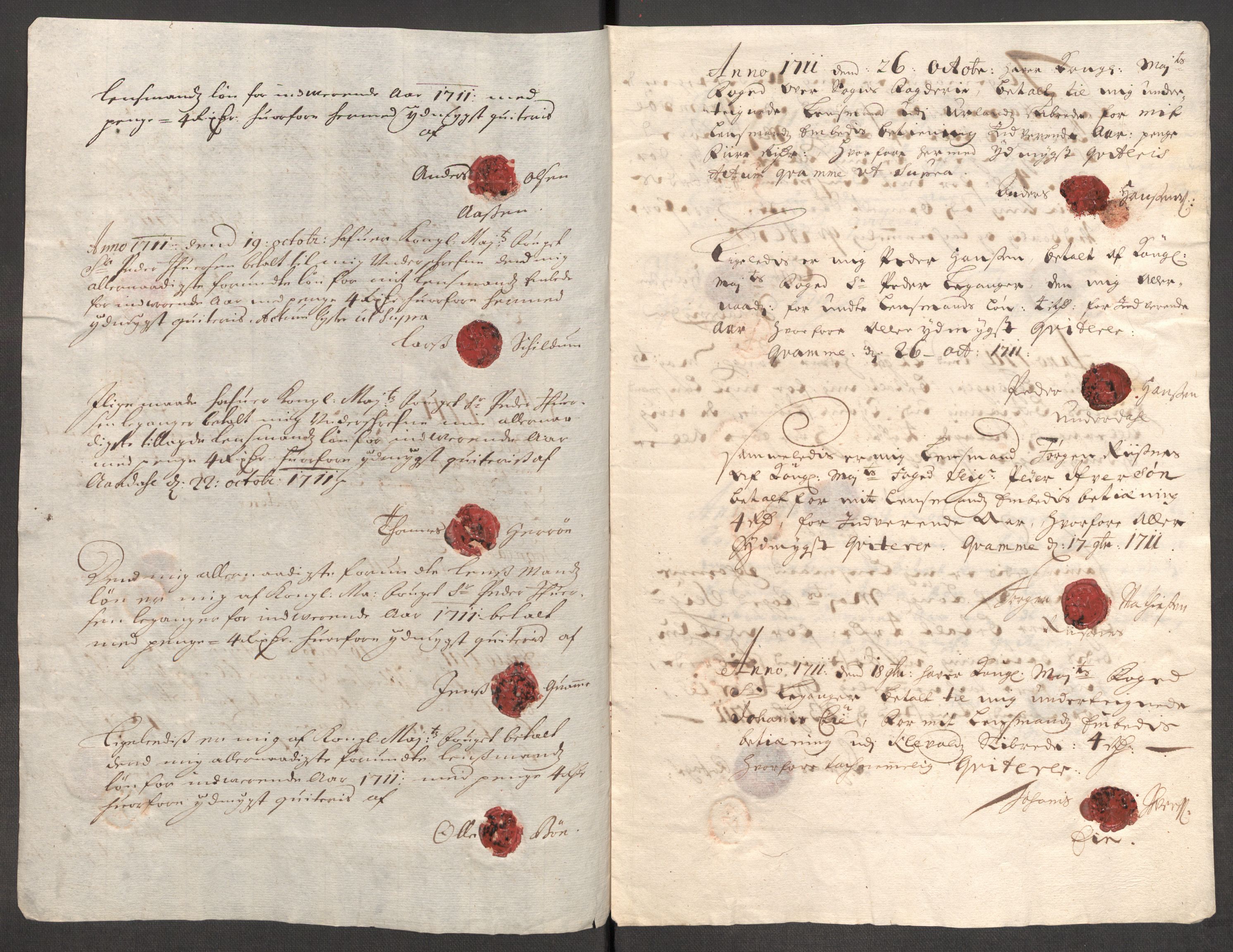 Rentekammeret inntil 1814, Reviderte regnskaper, Fogderegnskap, RA/EA-4092/R52/L3317: Fogderegnskap Sogn, 1711, s. 234