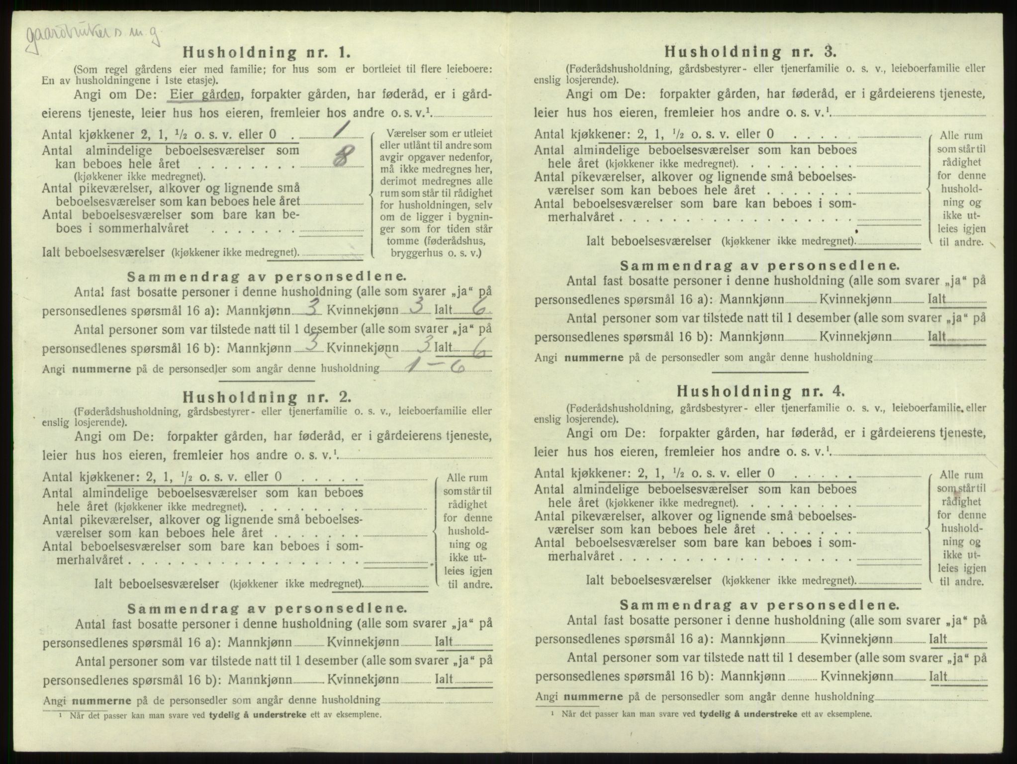 SAB, Folketelling 1920 for 1416 Kyrkjebø herred, 1920, s. 403