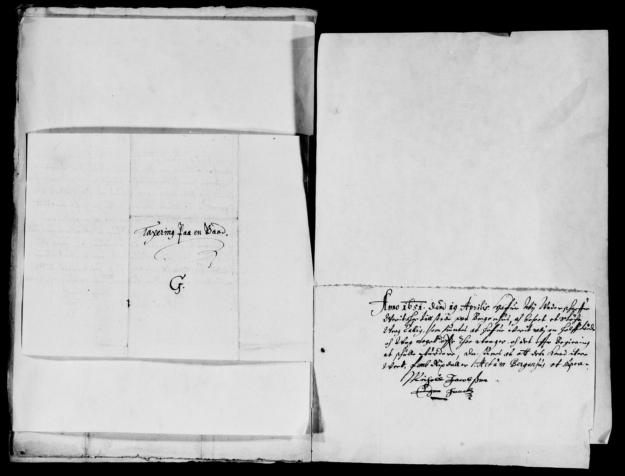 Rentekammeret inntil 1814, Reviderte regnskaper, Lensregnskaper, AV/RA-EA-5023/R/Rb/Rbt/L0117: Bergenhus len, 1650-1651