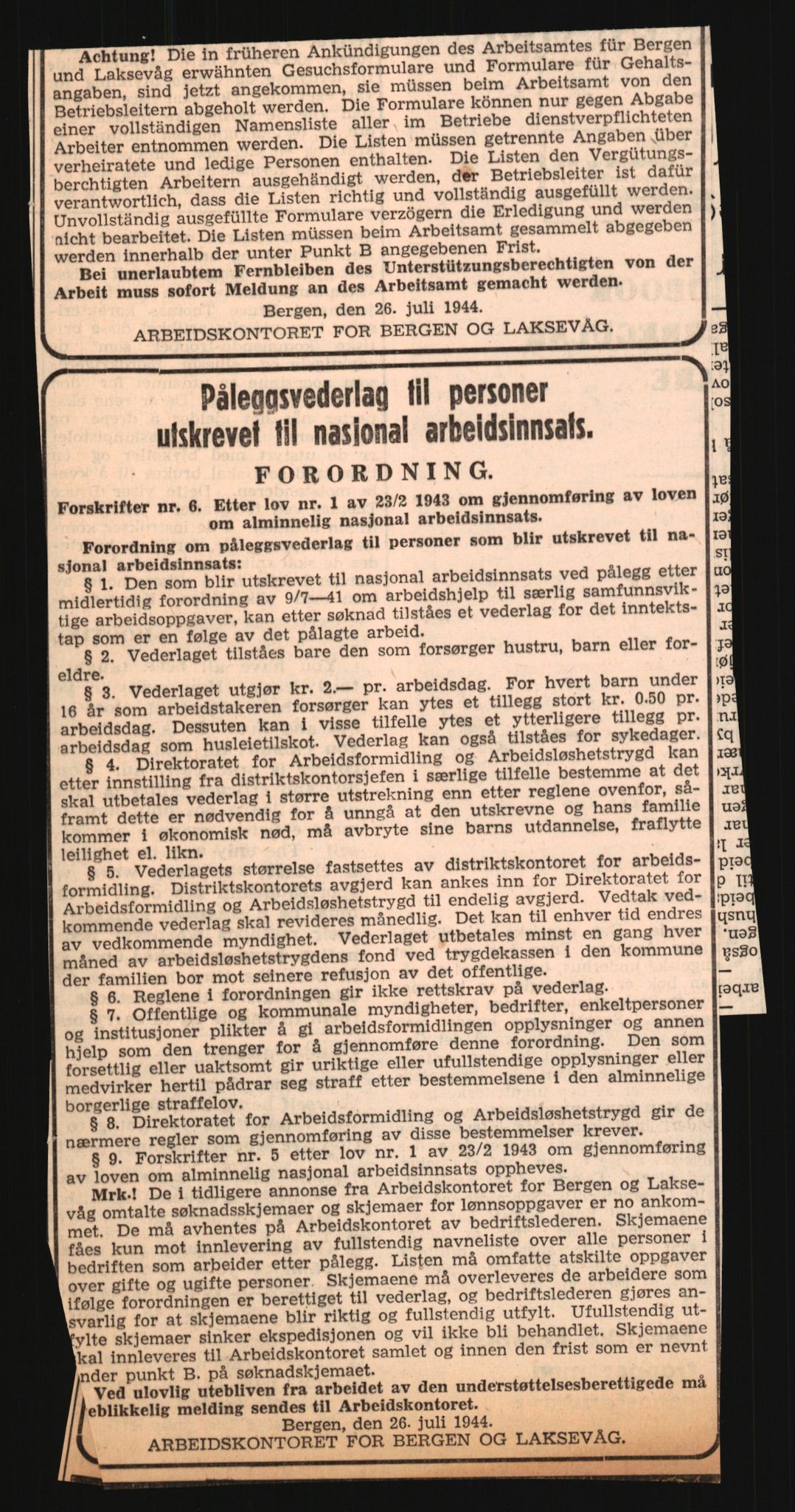 Forsvarets Overkommando. 2 kontor. Arkiv 11.4. Spredte tyske arkivsaker, AV/RA-RAFA-7031/D/Dar/Darb/L0013: Reichskommissariat - Hauptabteilung Vervaltung, 1917-1942, s. 1403