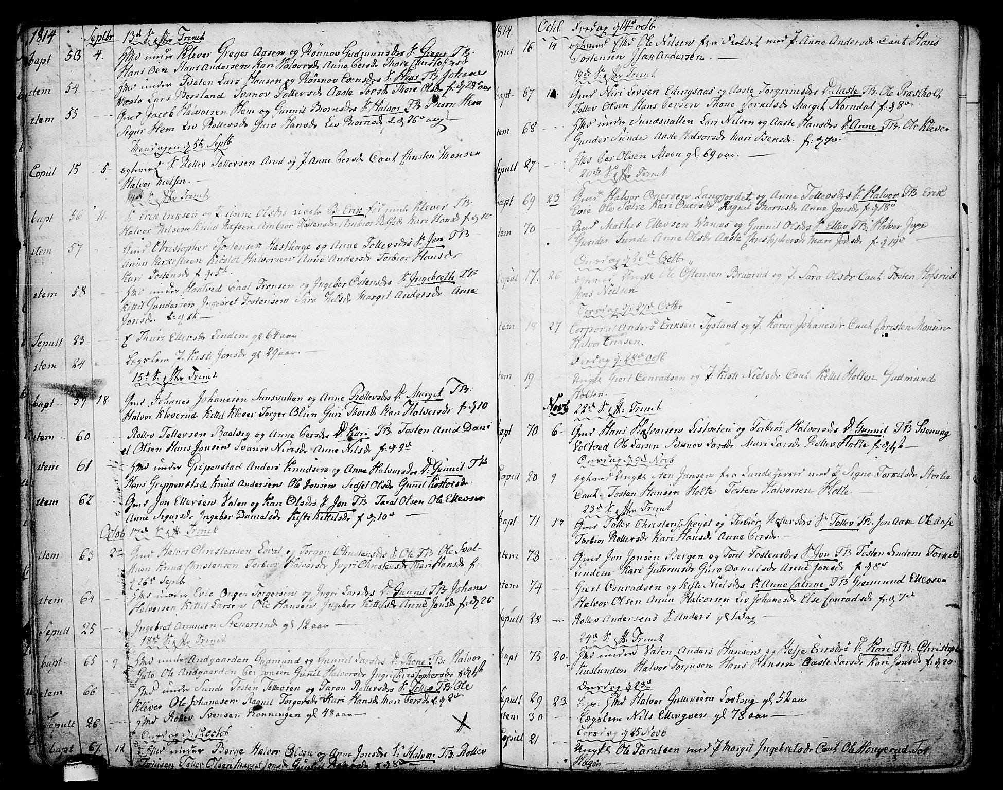 Sauherad kirkebøker, AV/SAKO-A-298/F/Fa/L0004: Ministerialbok nr. I 4, 1767-1814