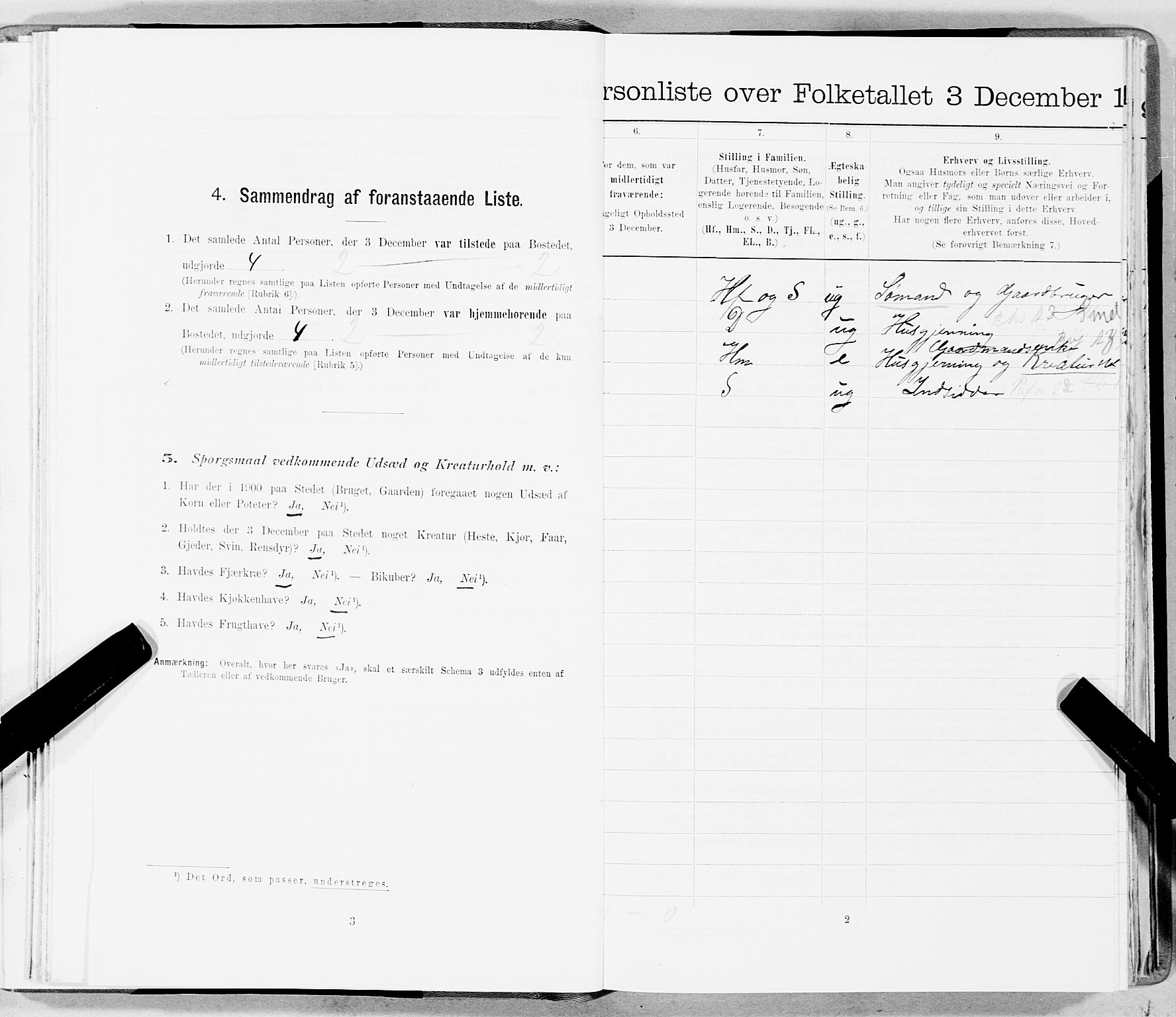 SAT, Folketelling 1900 for 1748 Fosnes herred, 1900, s. 134