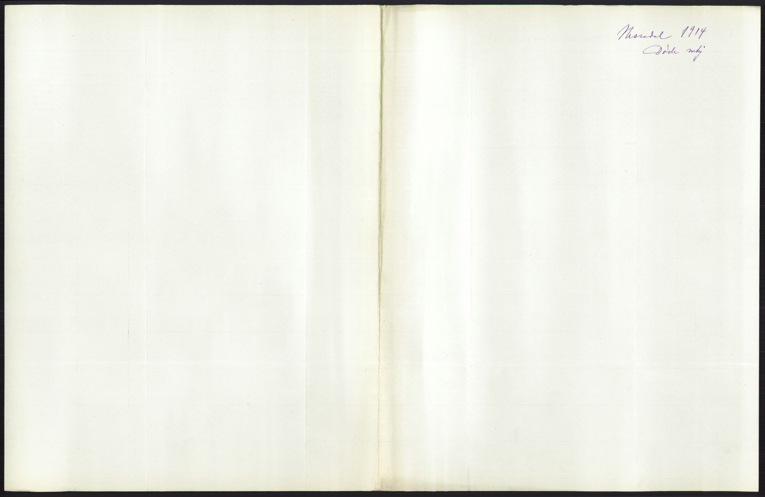 Statistisk sentralbyrå, Sosiodemografiske emner, Befolkning, AV/RA-S-2228/D/Df/Dfb/Dfbd/L0020: Bratsbergs amt: Gifte, døde, dødfødte. Bygder og byer., 1914, s. 501