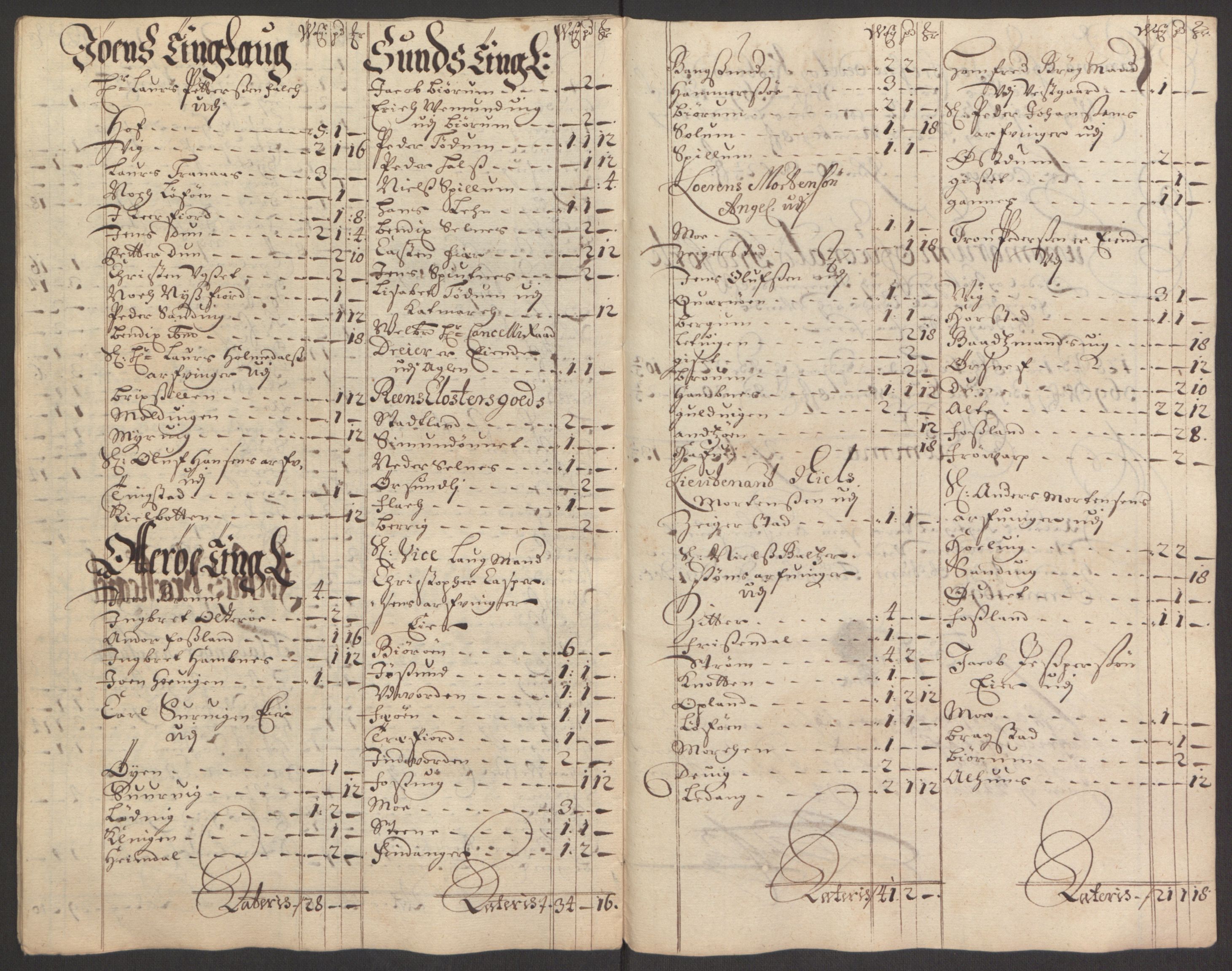 Rentekammeret inntil 1814, Reviderte regnskaper, Fogderegnskap, RA/EA-4092/R64/L4424: Fogderegnskap Namdal, 1692-1695, s. 284