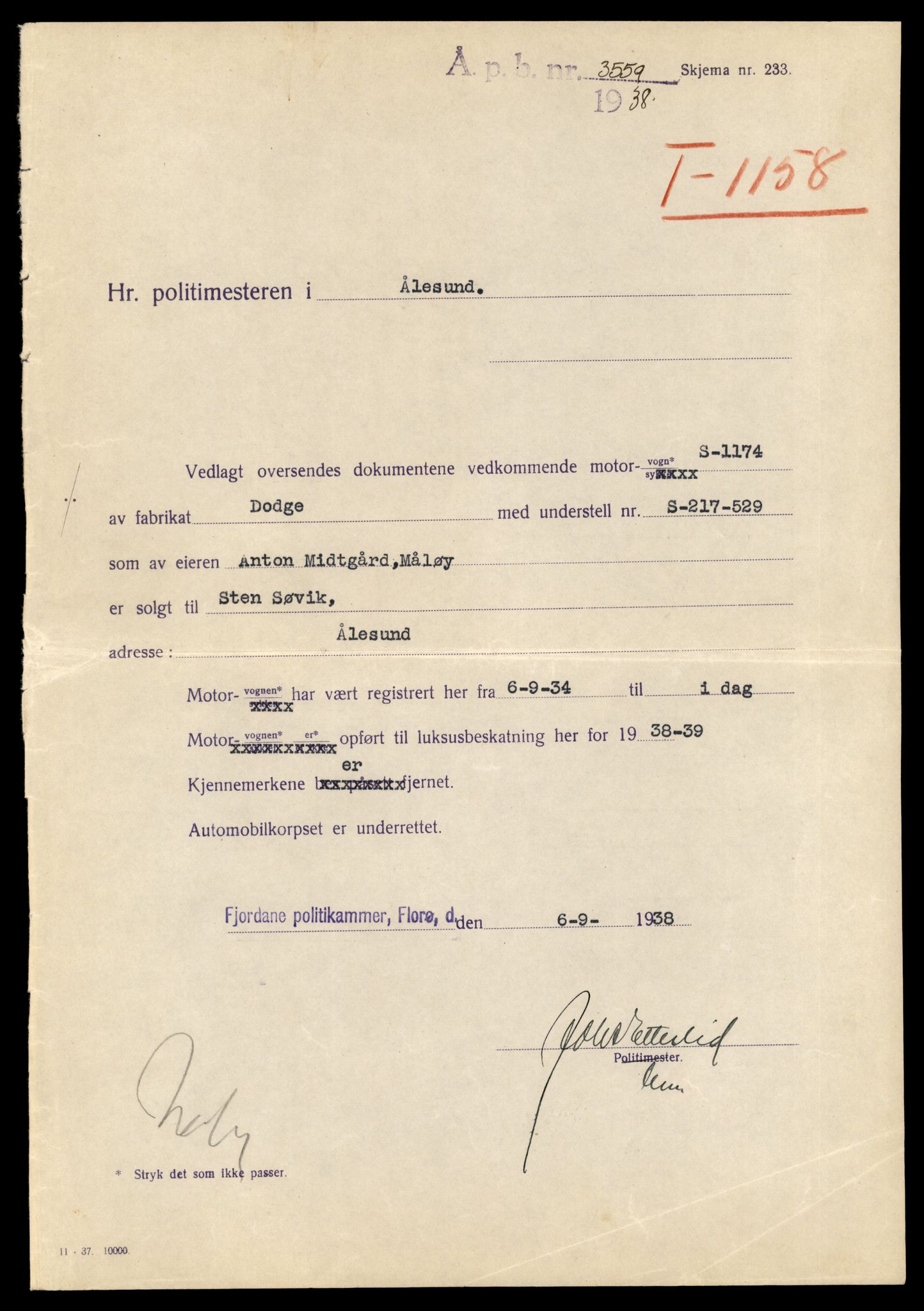 Møre og Romsdal vegkontor - Ålesund trafikkstasjon, AV/SAT-A-4099/F/Fe/L0034: Registreringskort for kjøretøy T 12500 - T 12652, 1927-1998, s. 1202