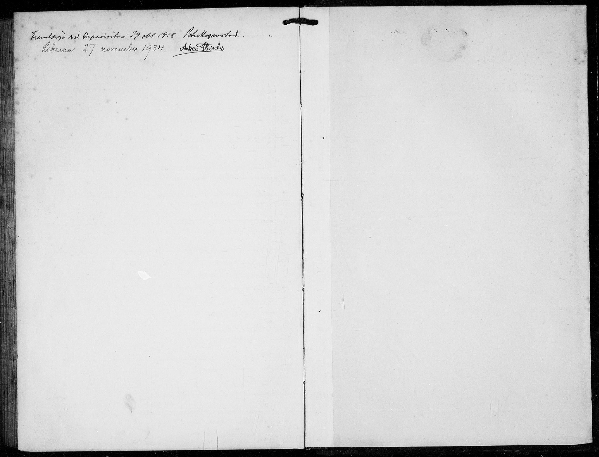 Domkirken sokneprestembete, SAB/A-74801/H/Hab/L0026: Klokkerbok nr. C 6, 1916-1933