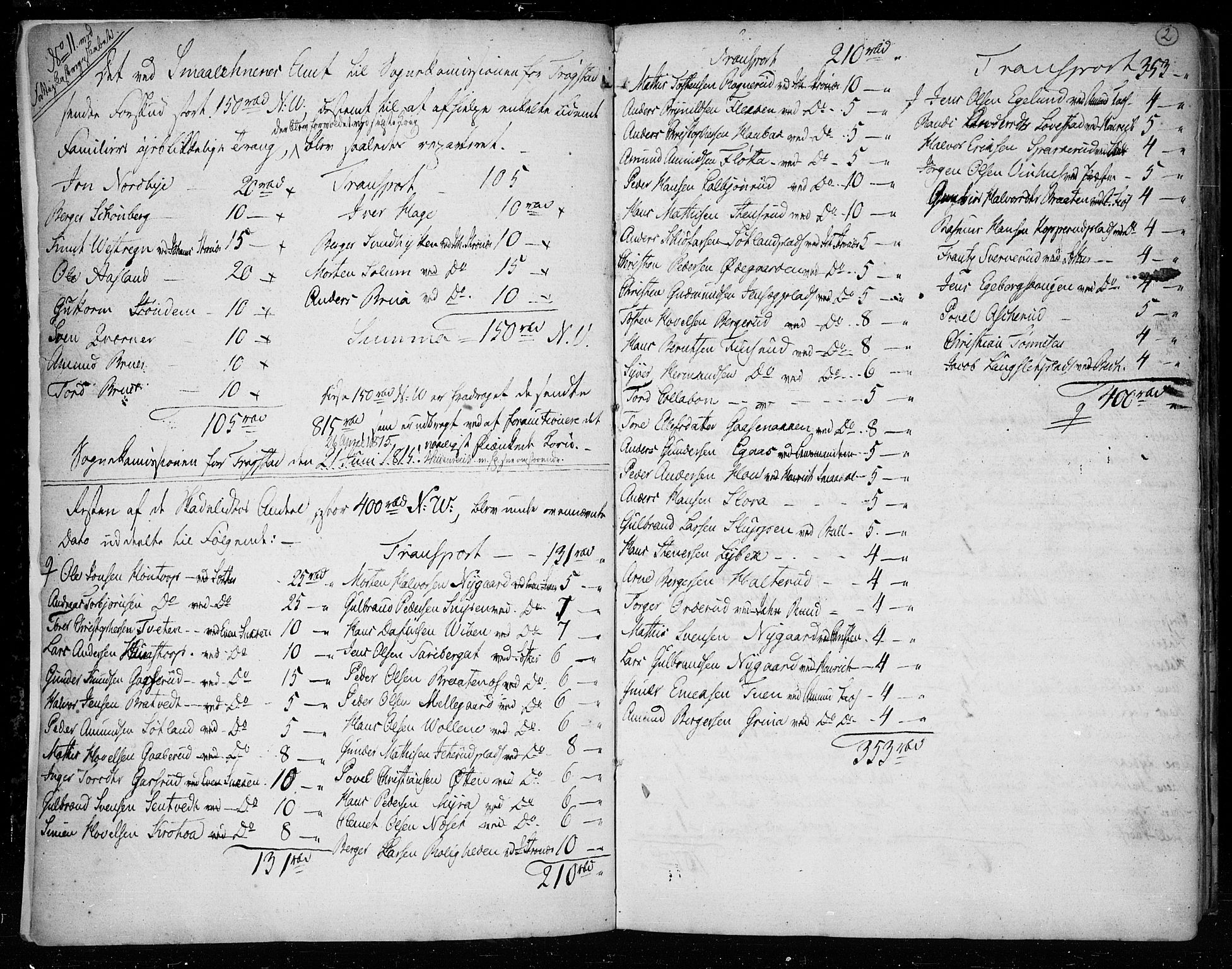 Trøgstad prestekontor Kirkebøker, SAO/A-10925/F/Fa/L0005: Ministerialbok nr. I 5, 1784-1814, s. 2