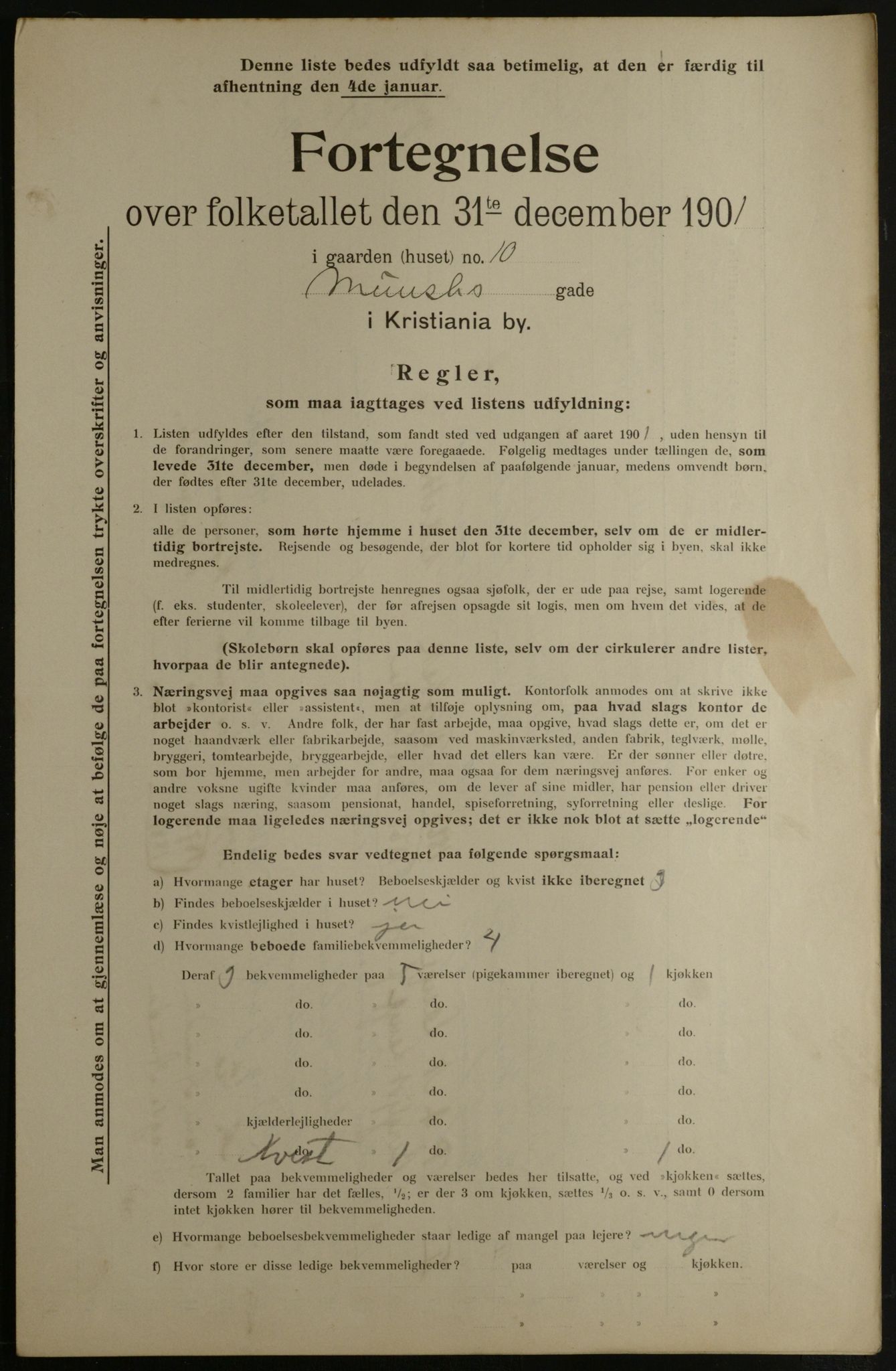 OBA, Kommunal folketelling 31.12.1901 for Kristiania kjøpstad, 1901, s. 10237