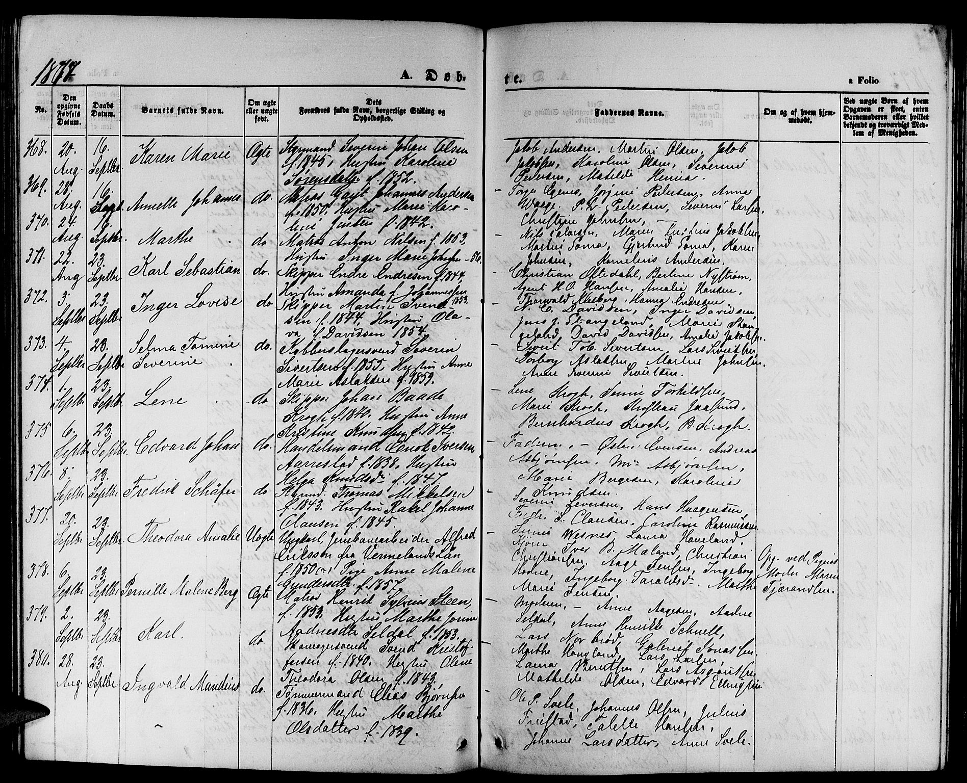St. Petri sokneprestkontor, AV/SAST-A-101813/001/30/30BB/L0001: Klokkerbok nr. B 1, 1865-1878