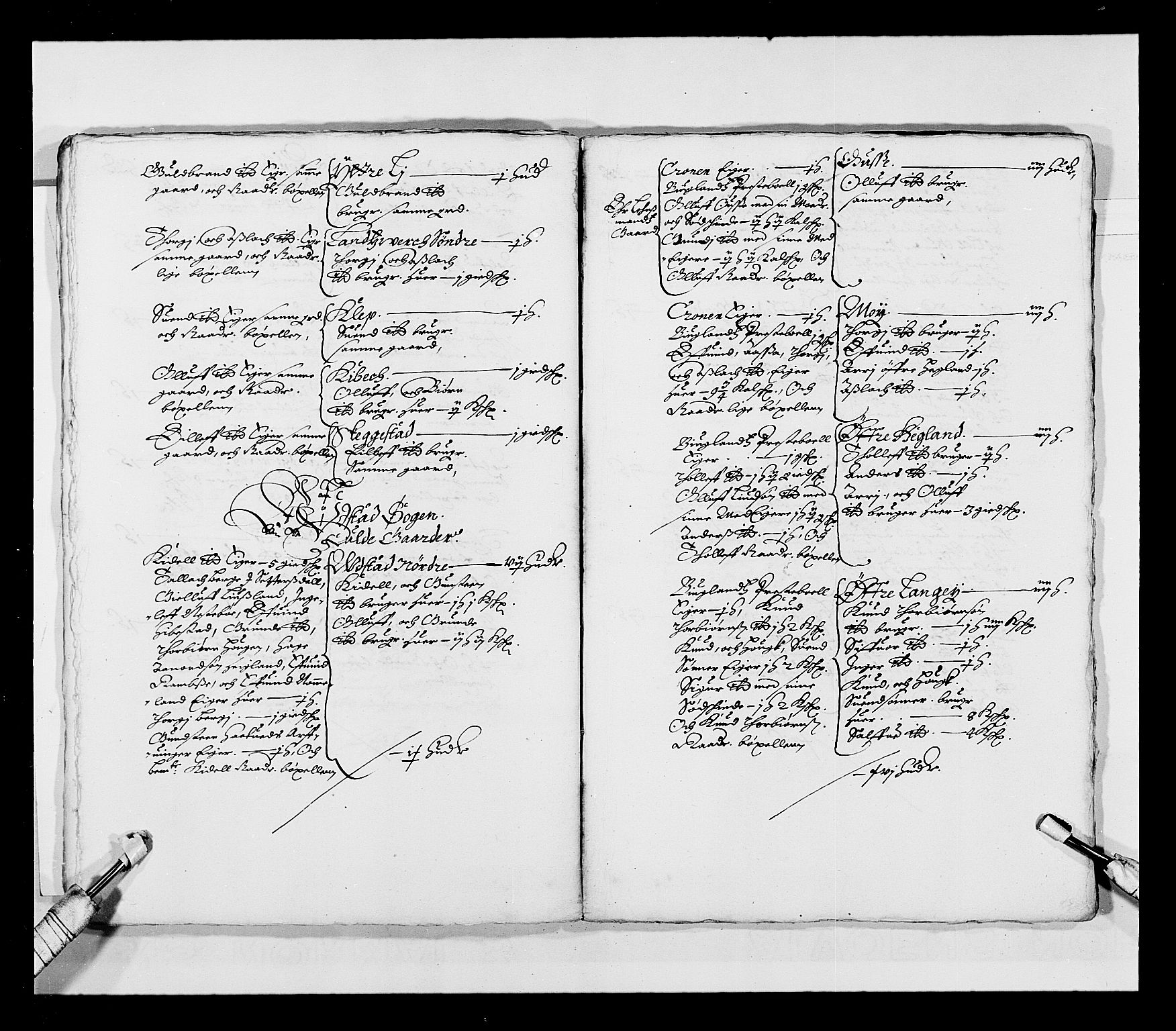 Stattholderembetet 1572-1771, RA/EA-2870/Ek/L0023/0002: Jordebøker 1633-1658: / Jordebøker for Råbyggelag og Mandal len, 1648-1649, s. 17