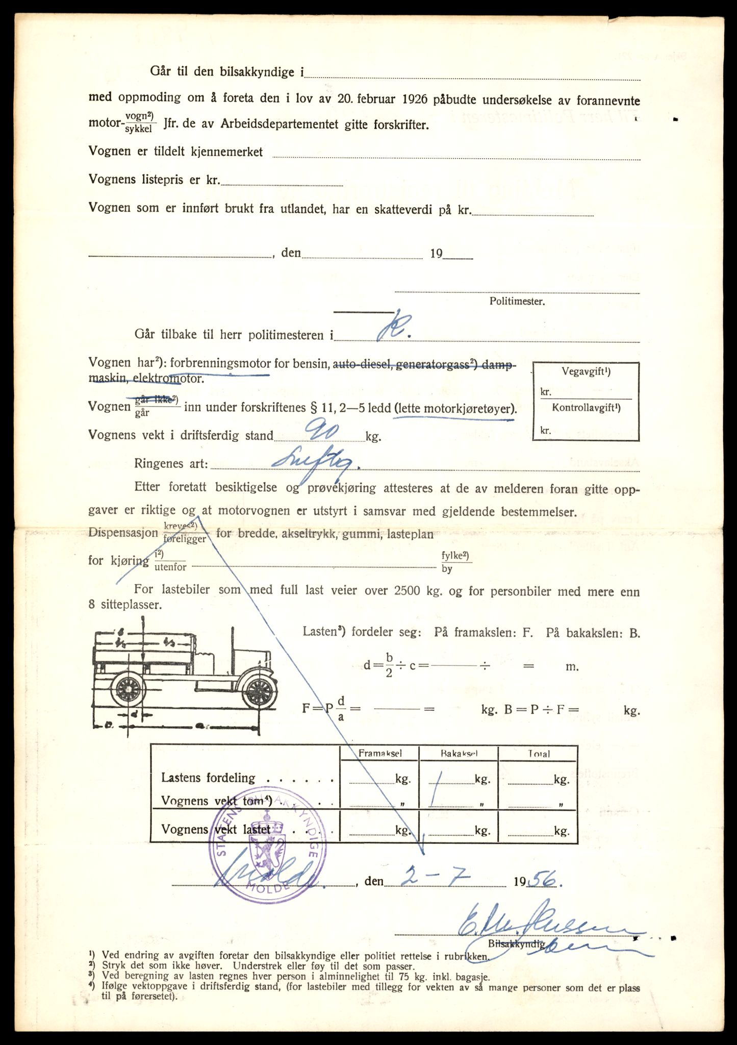 Møre og Romsdal vegkontor - Ålesund trafikkstasjon, AV/SAT-A-4099/F/Fe/L0041: Registreringskort for kjøretøy T 13710 - T 13905, 1927-1998, s. 456