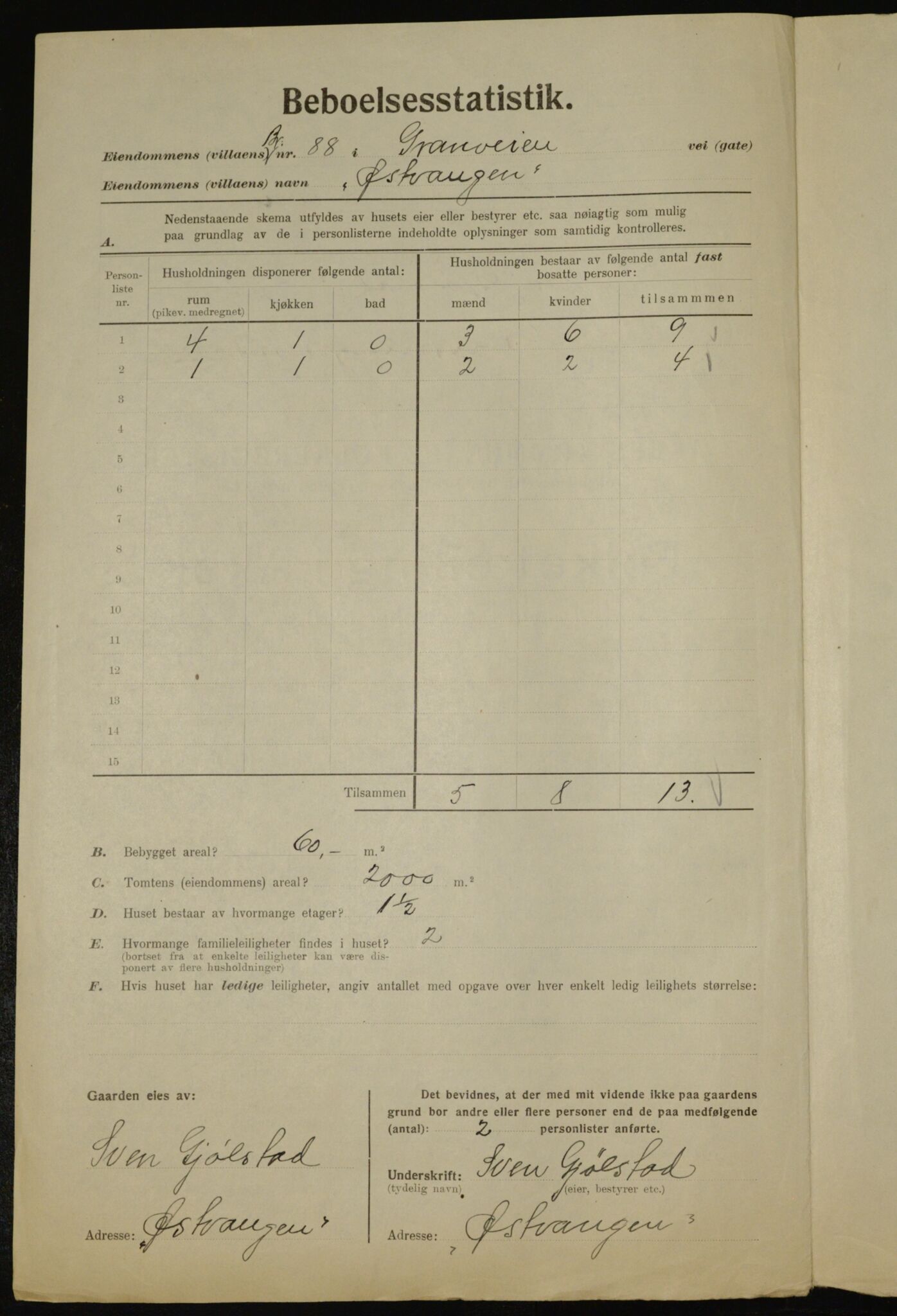 , Kommunal folketelling 1.12.1923 for Aker, 1923, s. 44503