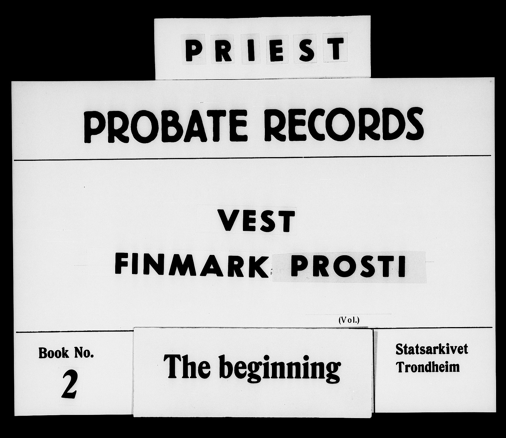 Vest-Finnmark prosti, SATØ/S-1346/1g/L0021/0002: Skifte - protokoller, designasjoner / Skifteprotokoll med register, 1792-1809
