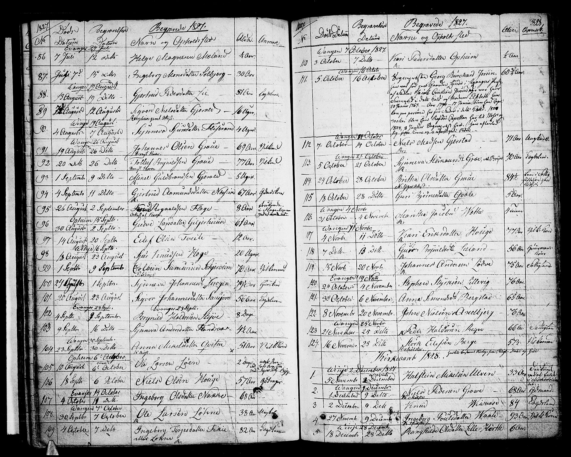 Voss sokneprestembete, AV/SAB-A-79001/H/Haa: Ministerialbok nr. A 12, 1823-1837, s. 328