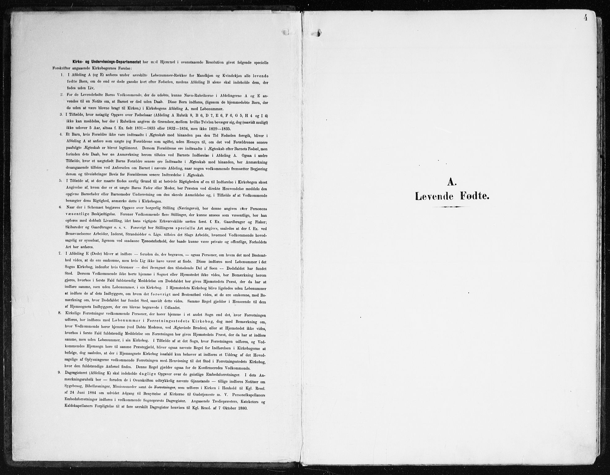 Johanneskirken sokneprestembete, AV/SAB-A-76001/H/Haa/L0002: Ministerialbok nr. A 2, 1900-1912, s. 4
