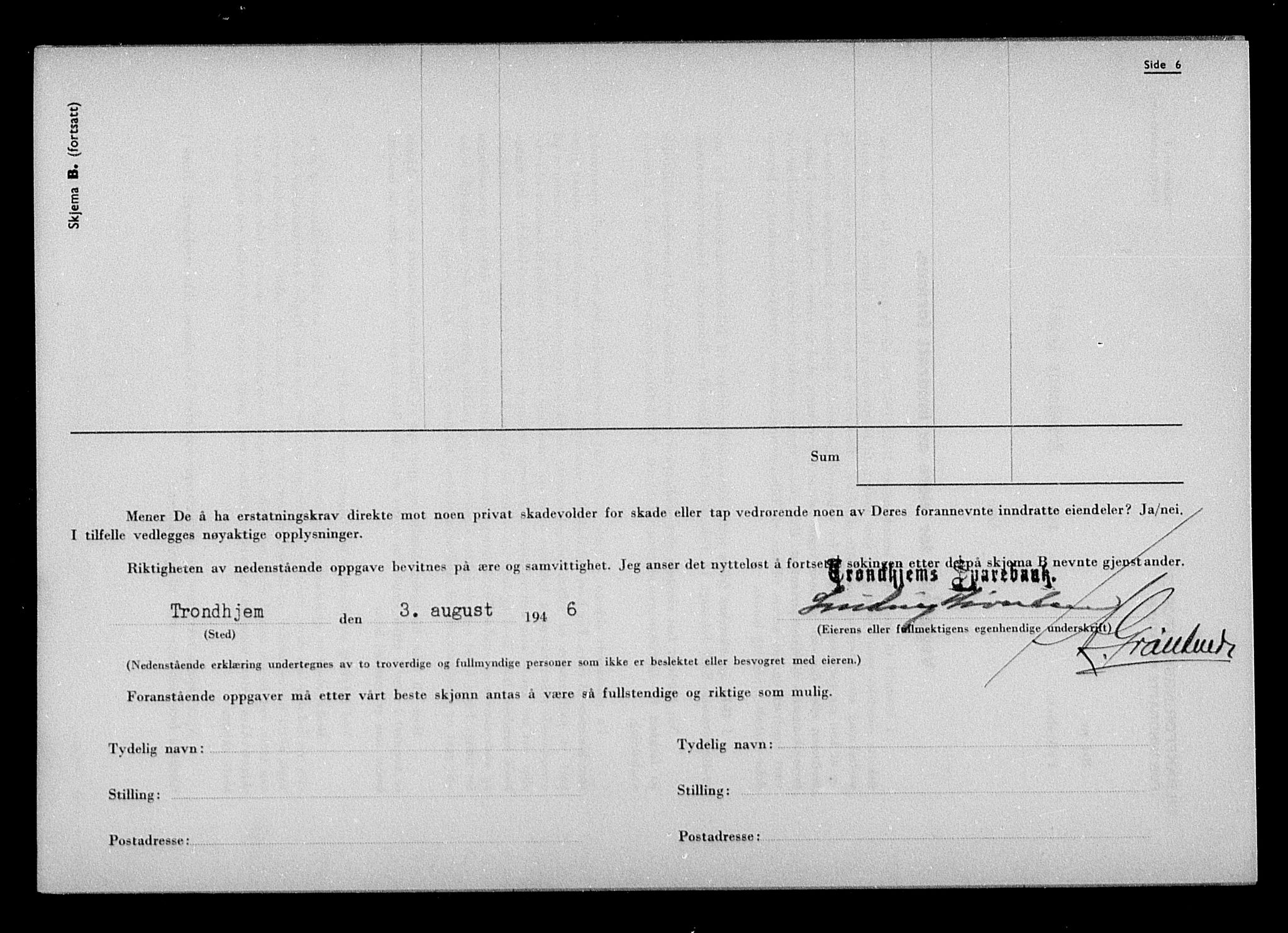 Justisdepartementet, Tilbakeføringskontoret for inndratte formuer, AV/RA-S-1564/H/Hc/Hca/L0903: --, 1945-1947, s. 72