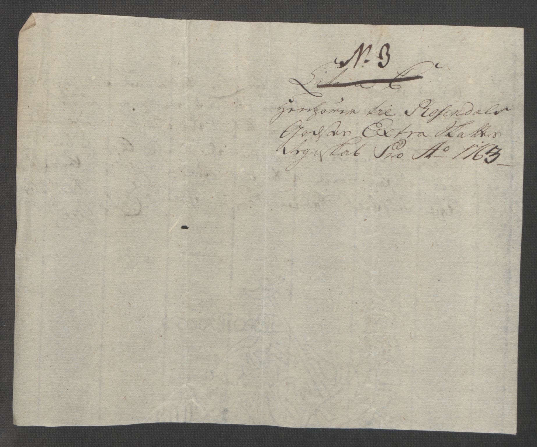 Rentekammeret inntil 1814, Reviderte regnskaper, Fogderegnskap, AV/RA-EA-4092/R49/L3157: Ekstraskatten Rosendal Baroni, 1762-1772, s. 48