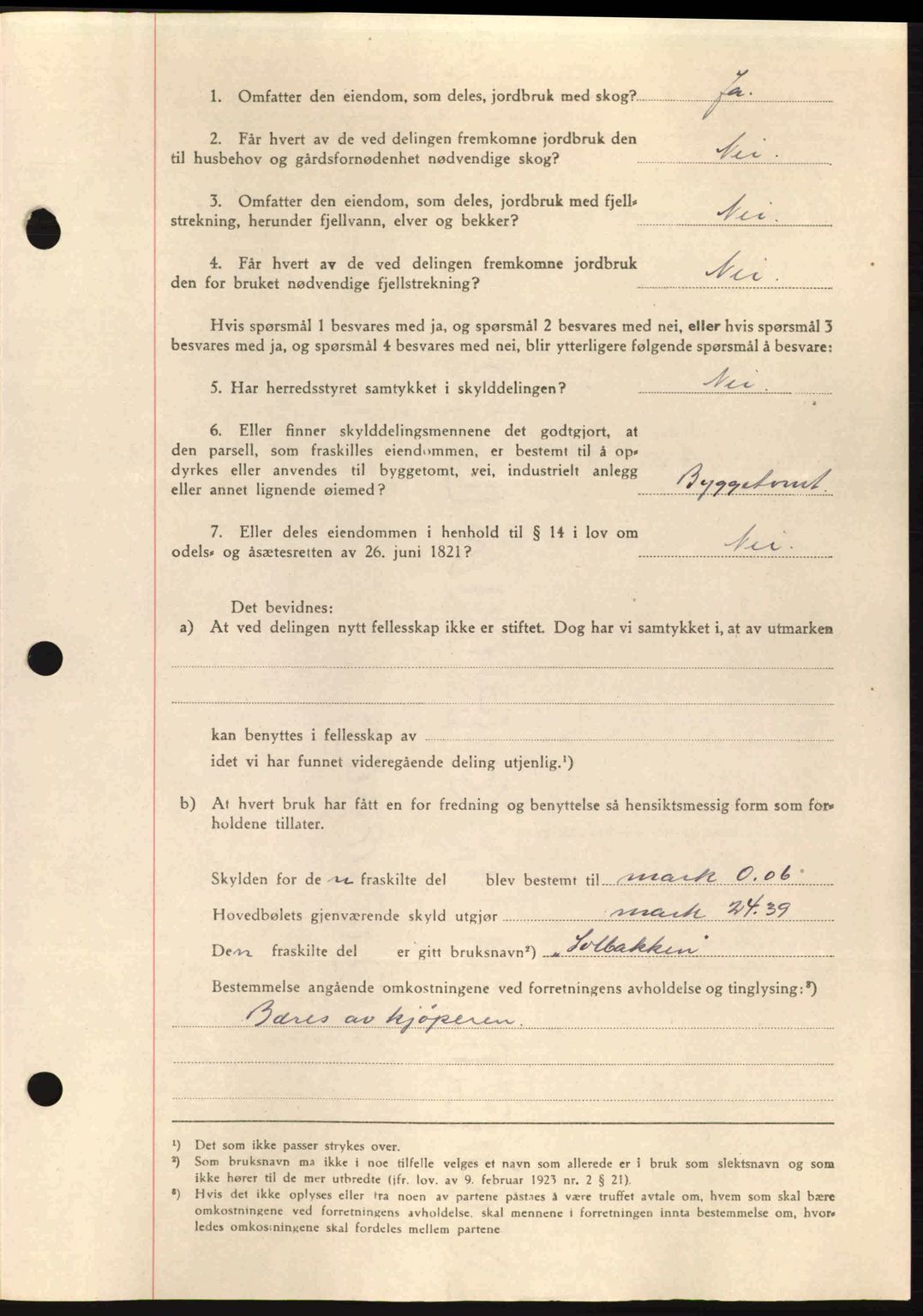 Romsdal sorenskriveri, AV/SAT-A-4149/1/2/2C: Pantebok nr. A14, 1943-1943, Dagboknr: 1487/1943