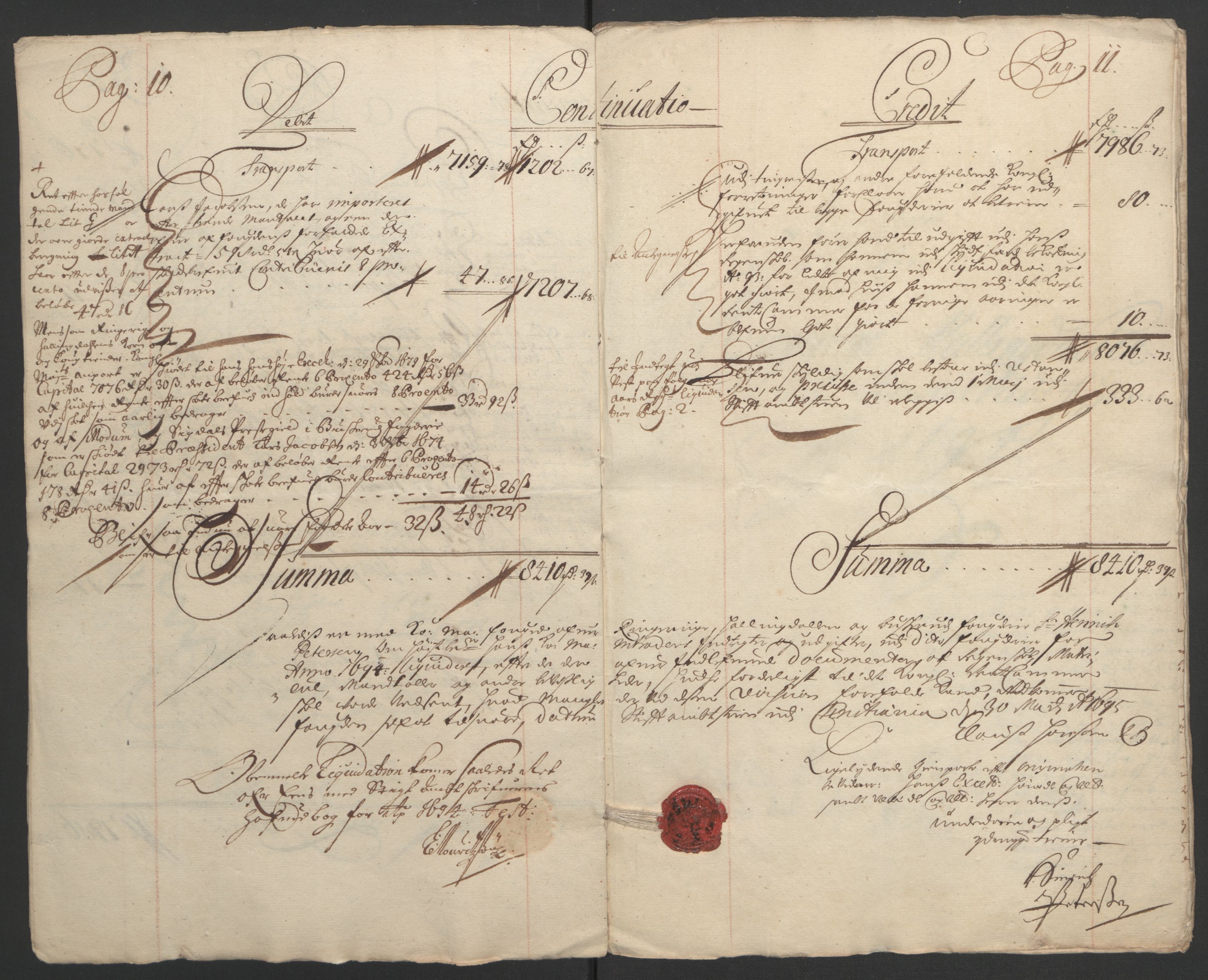 Rentekammeret inntil 1814, Reviderte regnskaper, Fogderegnskap, AV/RA-EA-4092/R22/L1451: Fogderegnskap Ringerike, Hallingdal og Buskerud, 1694, s. 9