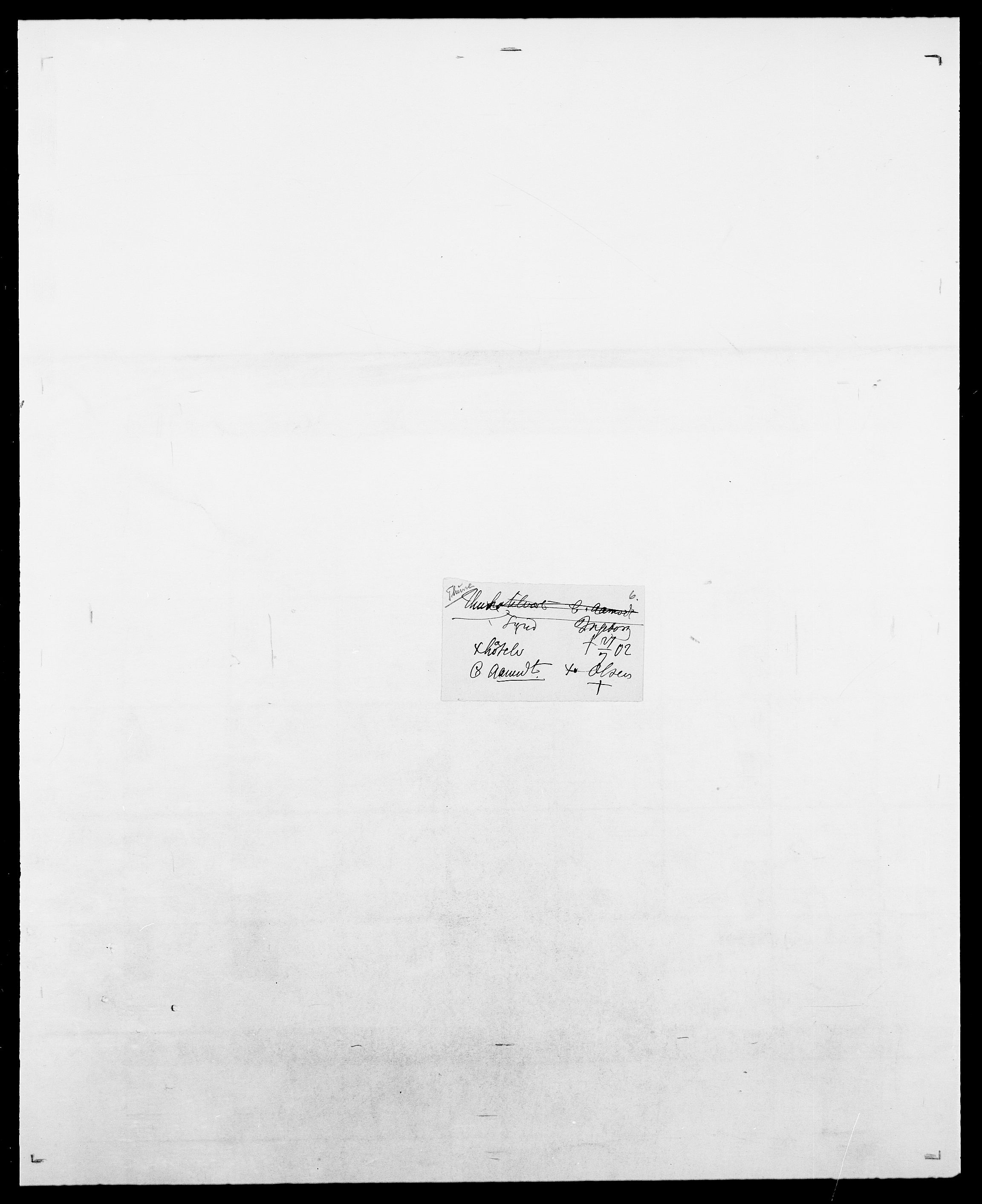 Delgobe, Charles Antoine - samling, SAO/PAO-0038/D/Da/L0038: Svanenskjold - Thornsohn, s. 1033