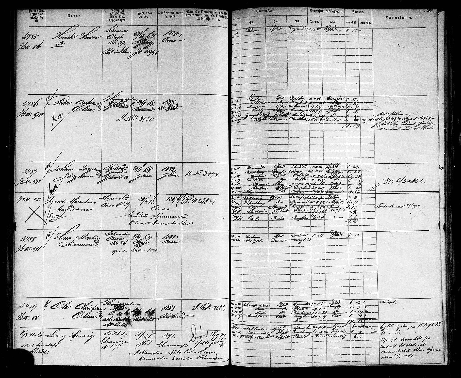 Fredrikstad mønstringskontor, SAO/A-10569b/F/Fc/Fca/L0005: Annotasjonsrulle, 1884-1899, s. 213