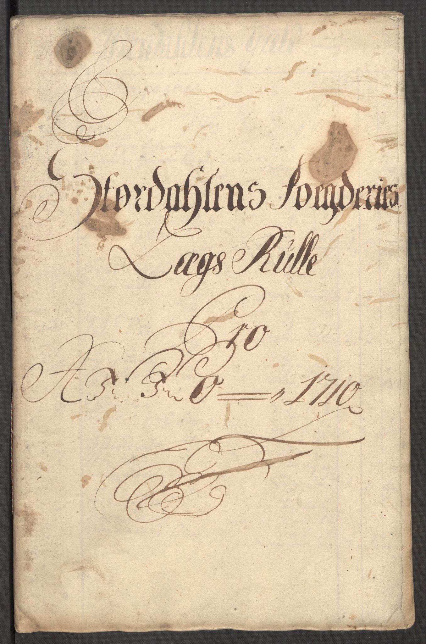 Rentekammeret inntil 1814, Reviderte regnskaper, Fogderegnskap, RA/EA-4092/R62/L4200: Fogderegnskap Stjørdal og Verdal, 1710, s. 85