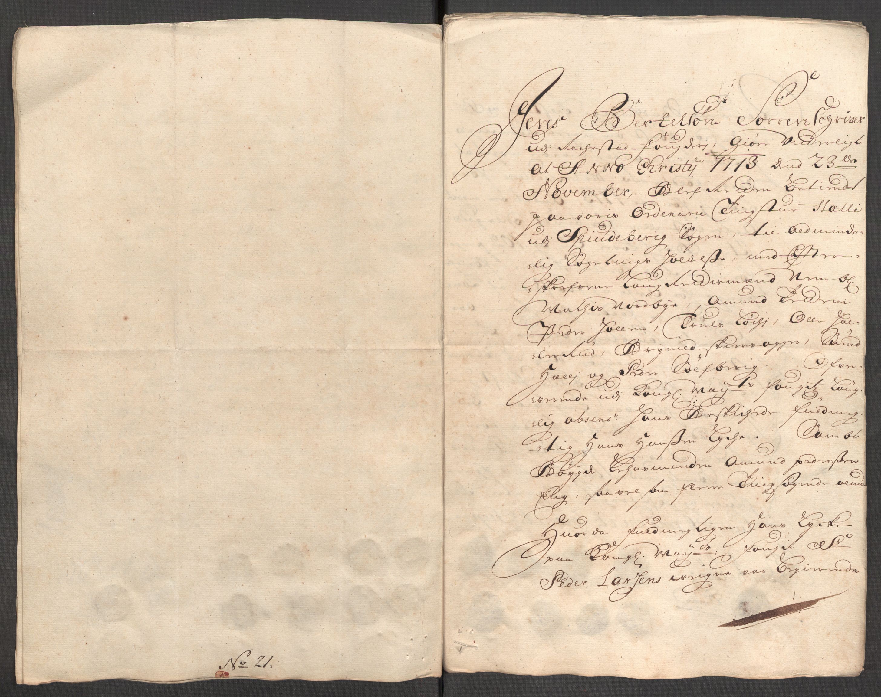Rentekammeret inntil 1814, Reviderte regnskaper, Fogderegnskap, RA/EA-4092/R07/L0307: Fogderegnskap Rakkestad, Heggen og Frøland, 1713, s. 7