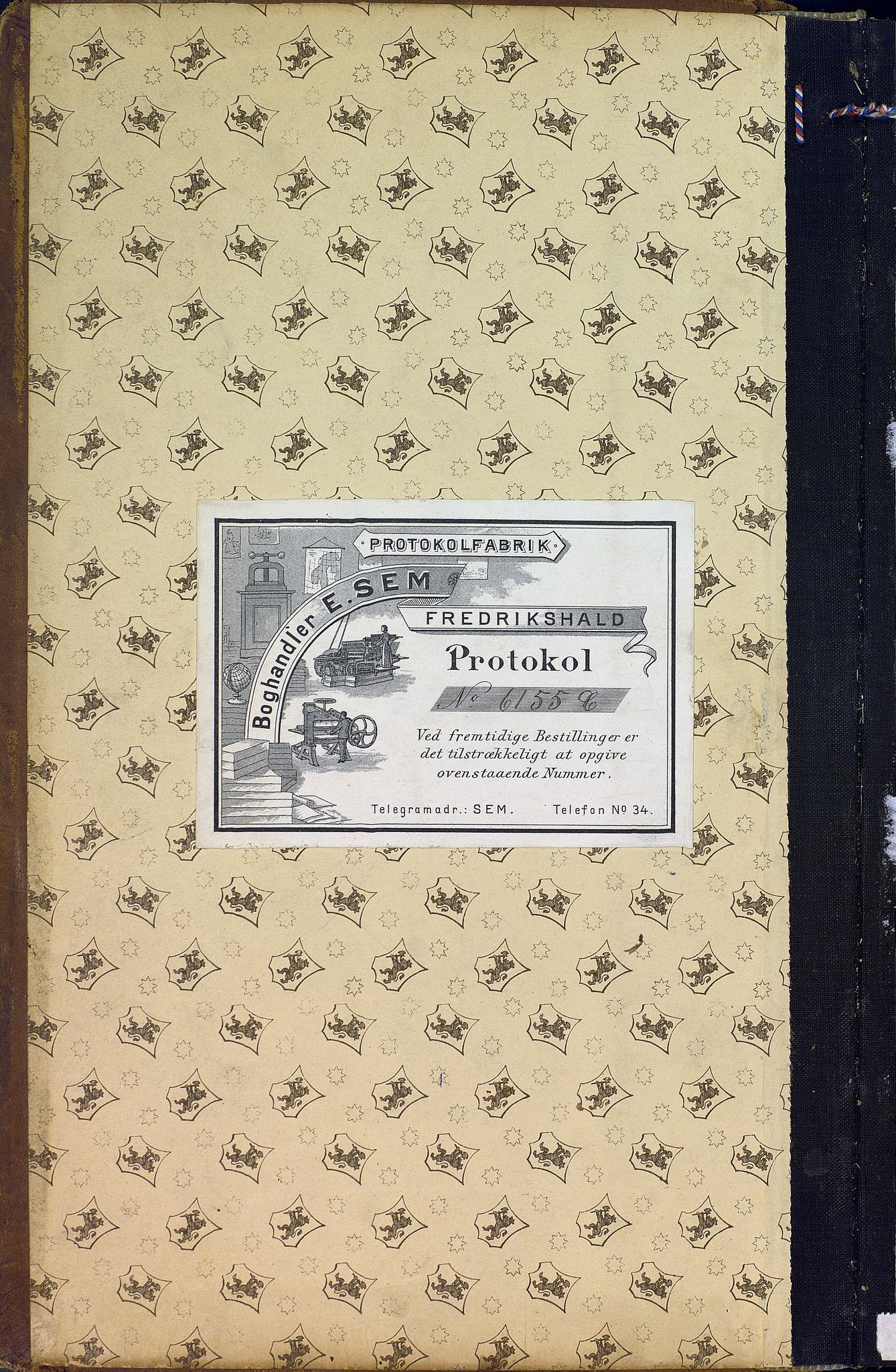 Fjotland kommune - Formannskapet, ARKSOR/1037FJ120/A/L0003: Møtebok (d), 1905-1918