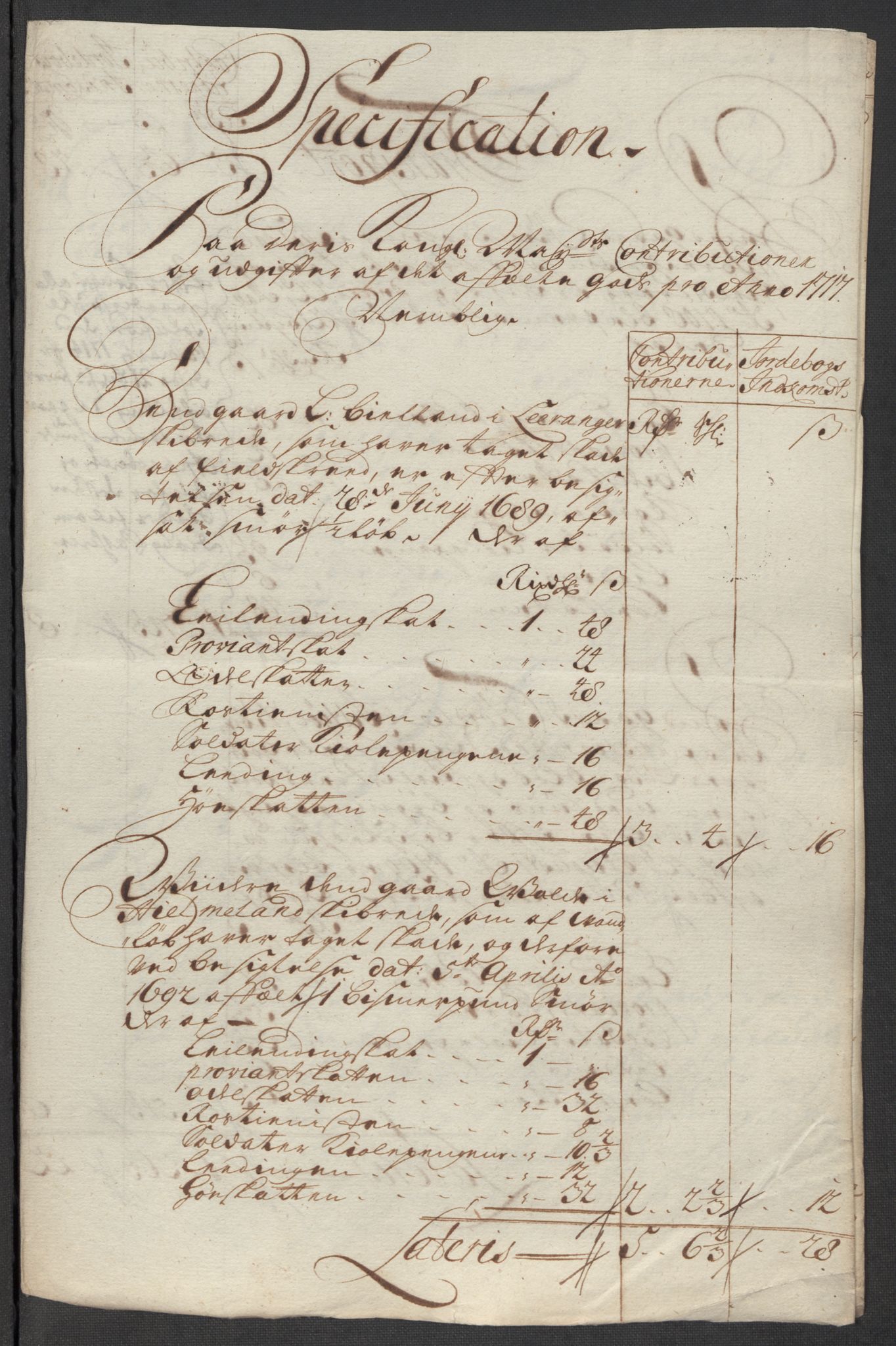 Rentekammeret inntil 1814, Reviderte regnskaper, Fogderegnskap, AV/RA-EA-4092/R47/L2870: Fogderegnskap Ryfylke, 1717, s. 329