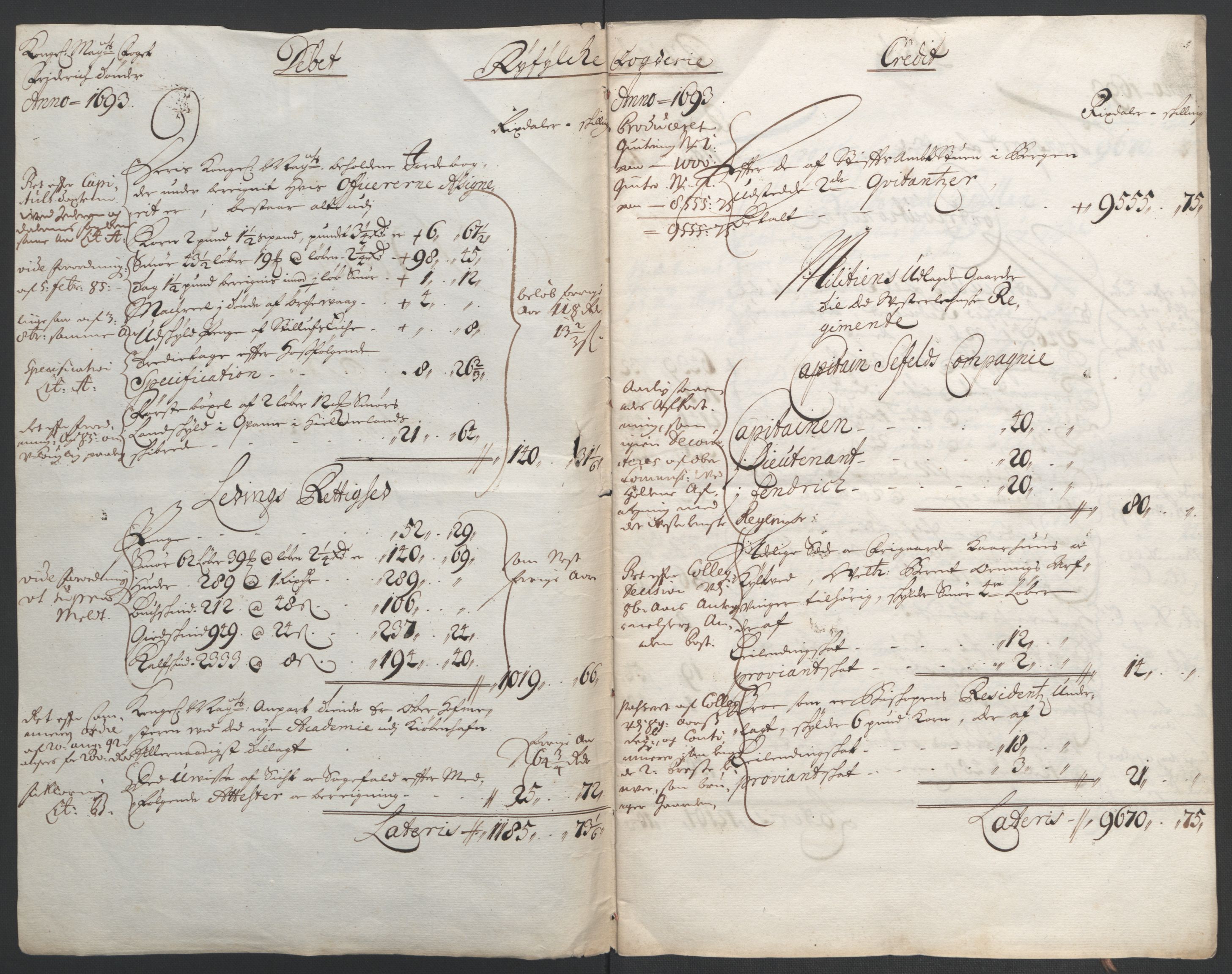 Rentekammeret inntil 1814, Reviderte regnskaper, Fogderegnskap, RA/EA-4092/R47/L2856: Fogderegnskap Ryfylke, 1689-1693, s. 597