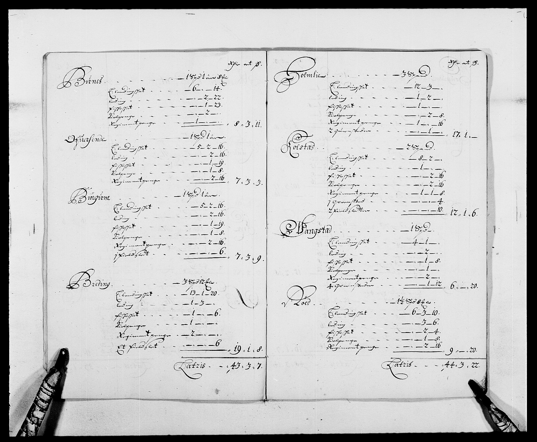 Rentekammeret inntil 1814, Reviderte regnskaper, Fogderegnskap, AV/RA-EA-4092/R62/L4183: Fogderegnskap Stjørdal og Verdal, 1687-1689, s. 425