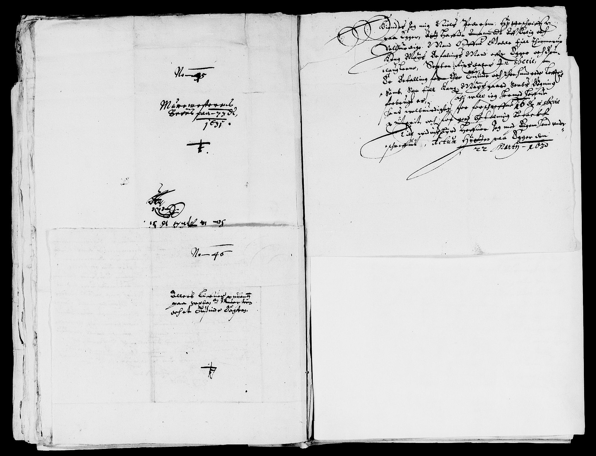 Rentekammeret inntil 1814, Reviderte regnskaper, Lensregnskaper, AV/RA-EA-5023/R/Rb/Rbl/L0004: Brunla len med Eiker len 1626-37, 1630-1633