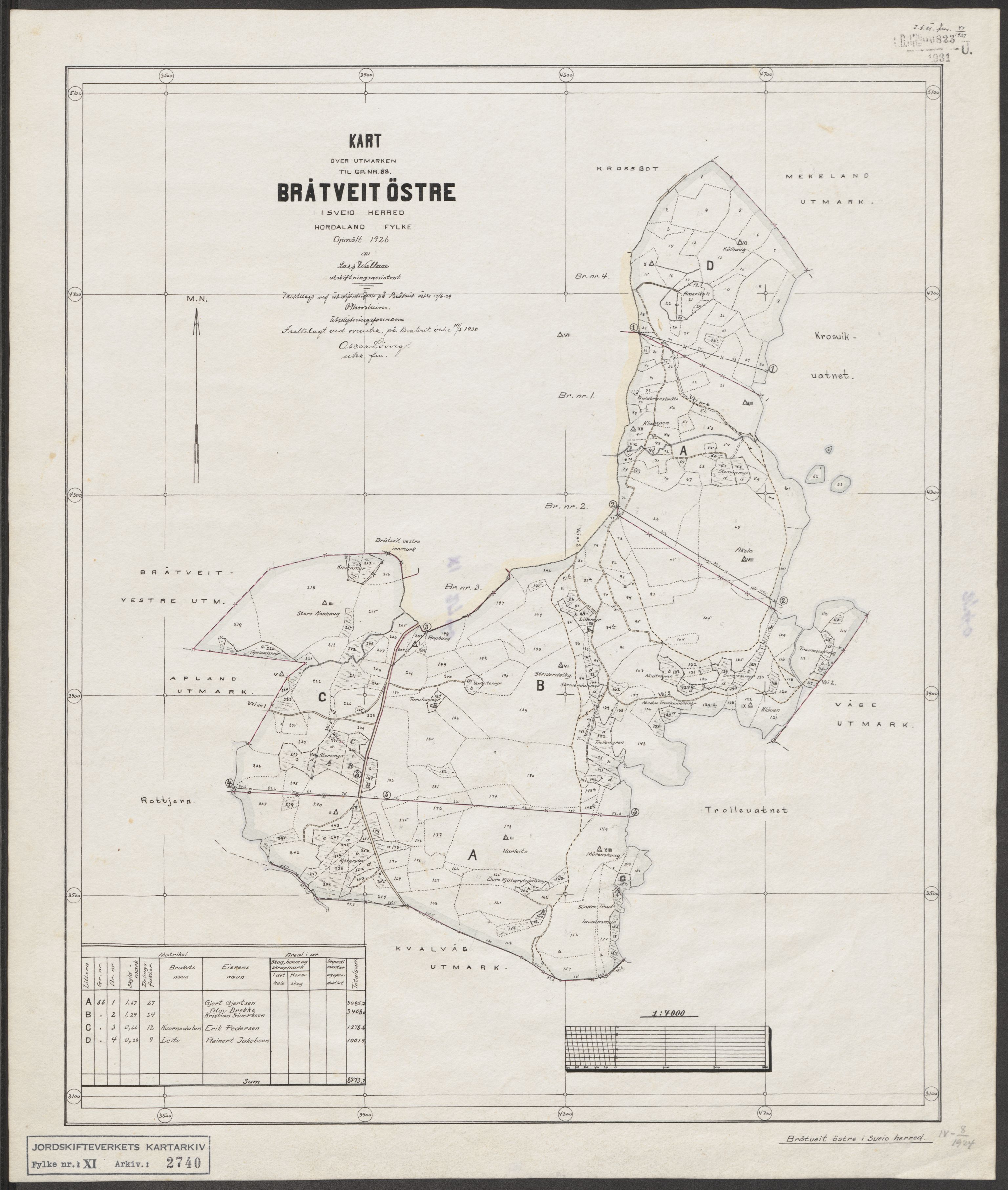 Jordskifteverkets kartarkiv, RA/S-3929/T, 1859-1988, s. 3085