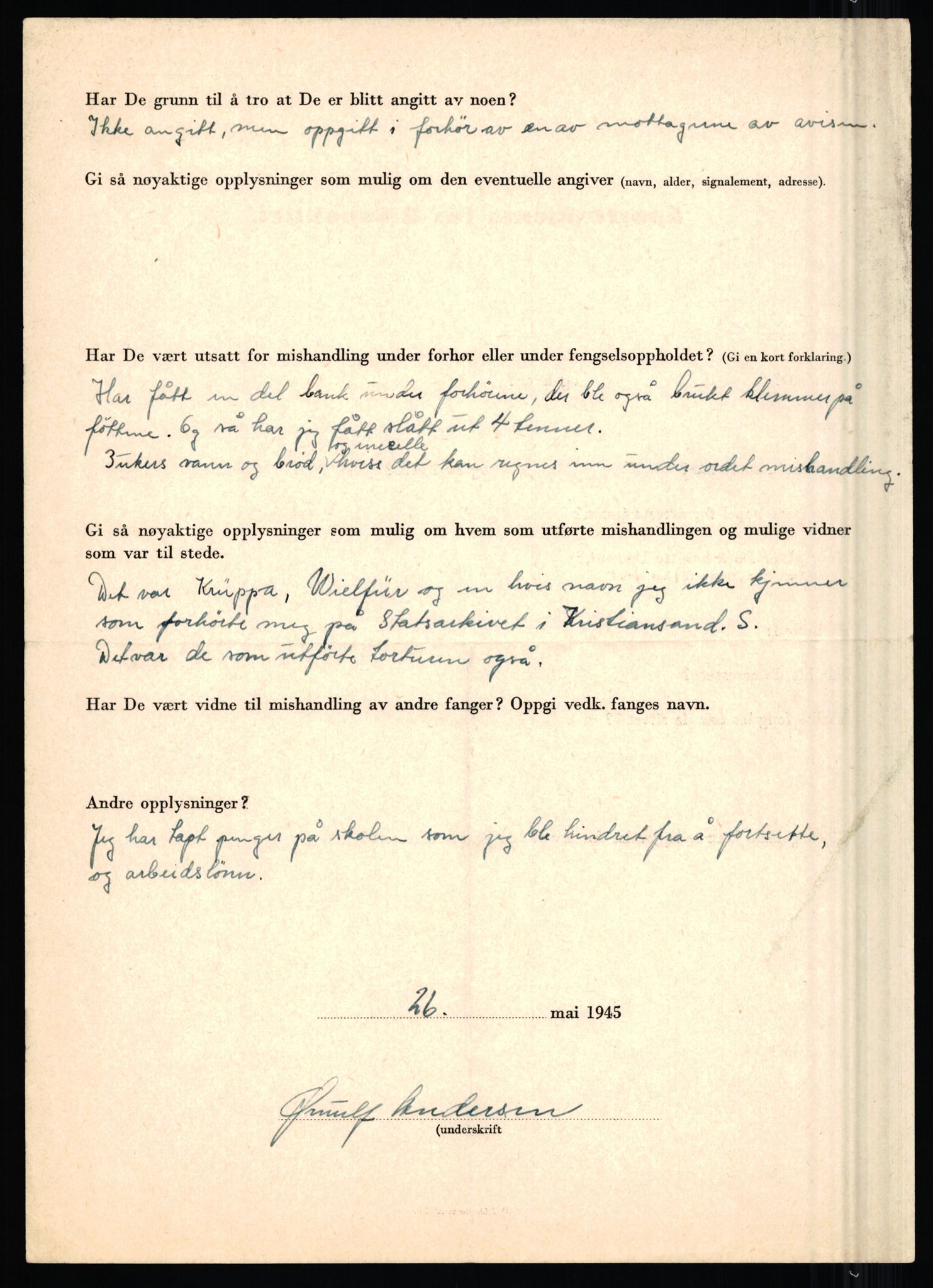 Rikspolitisjefen, AV/RA-S-1560/L/L0001: Abelseth, Rudolf - Berentsen, Odd, 1940-1945, s. 614