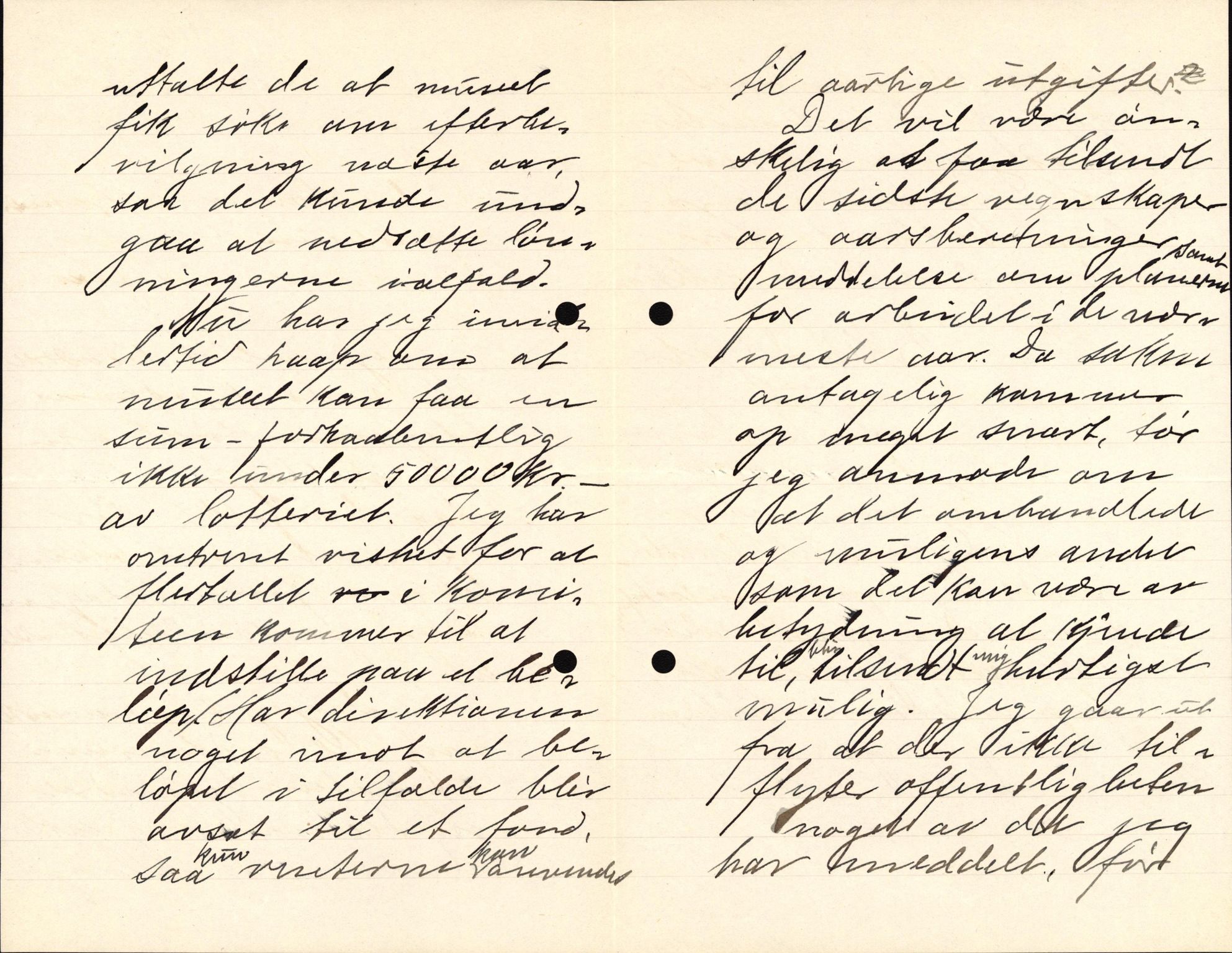 Tromsø Museum, AV/SATØ-S-0162/D/Da/L0030: Journalsaker og innkomne brev, 1906-1920, s. 426