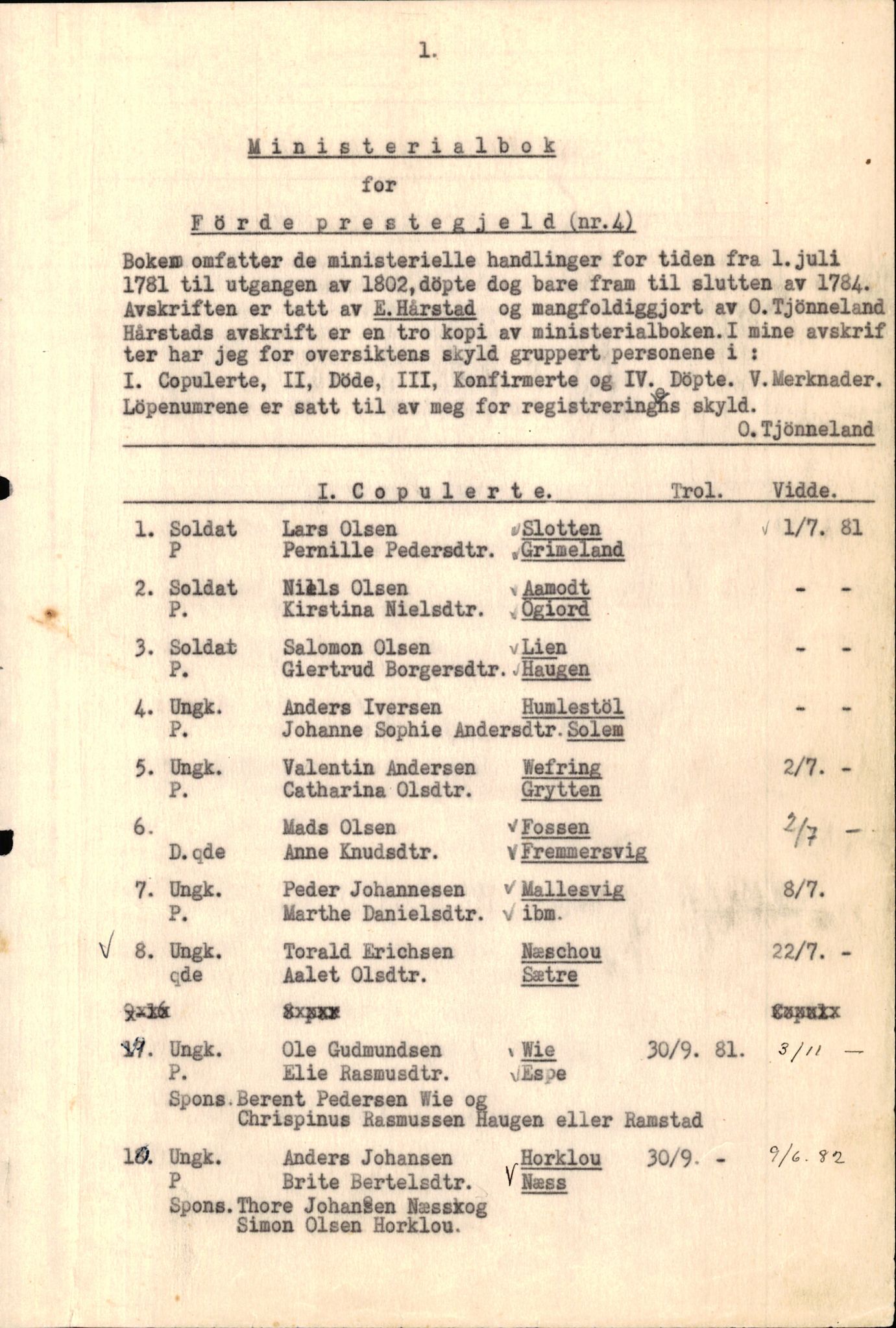 Samling av fulltekstavskrifter, SAB/FULLTEKST/B/14/0008: Førde sokneprestembete, ministerialbok nr. A 4, 1781-1802, s. 2