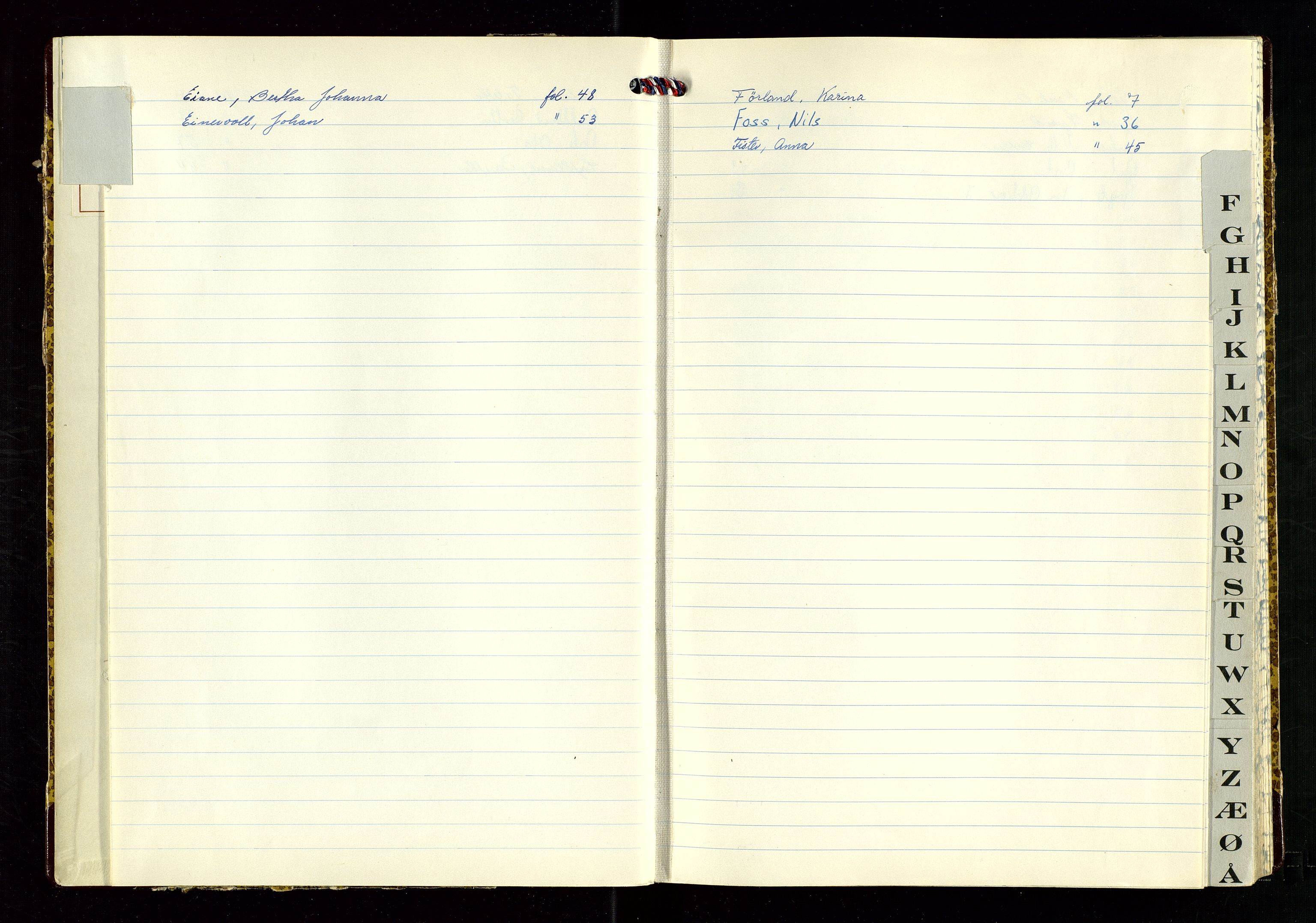 Hjelmeland lensmannskontor, AV/SAST-A-100439/Ggb/L0007: "Dødsfallprotokoll", 1969-1972
