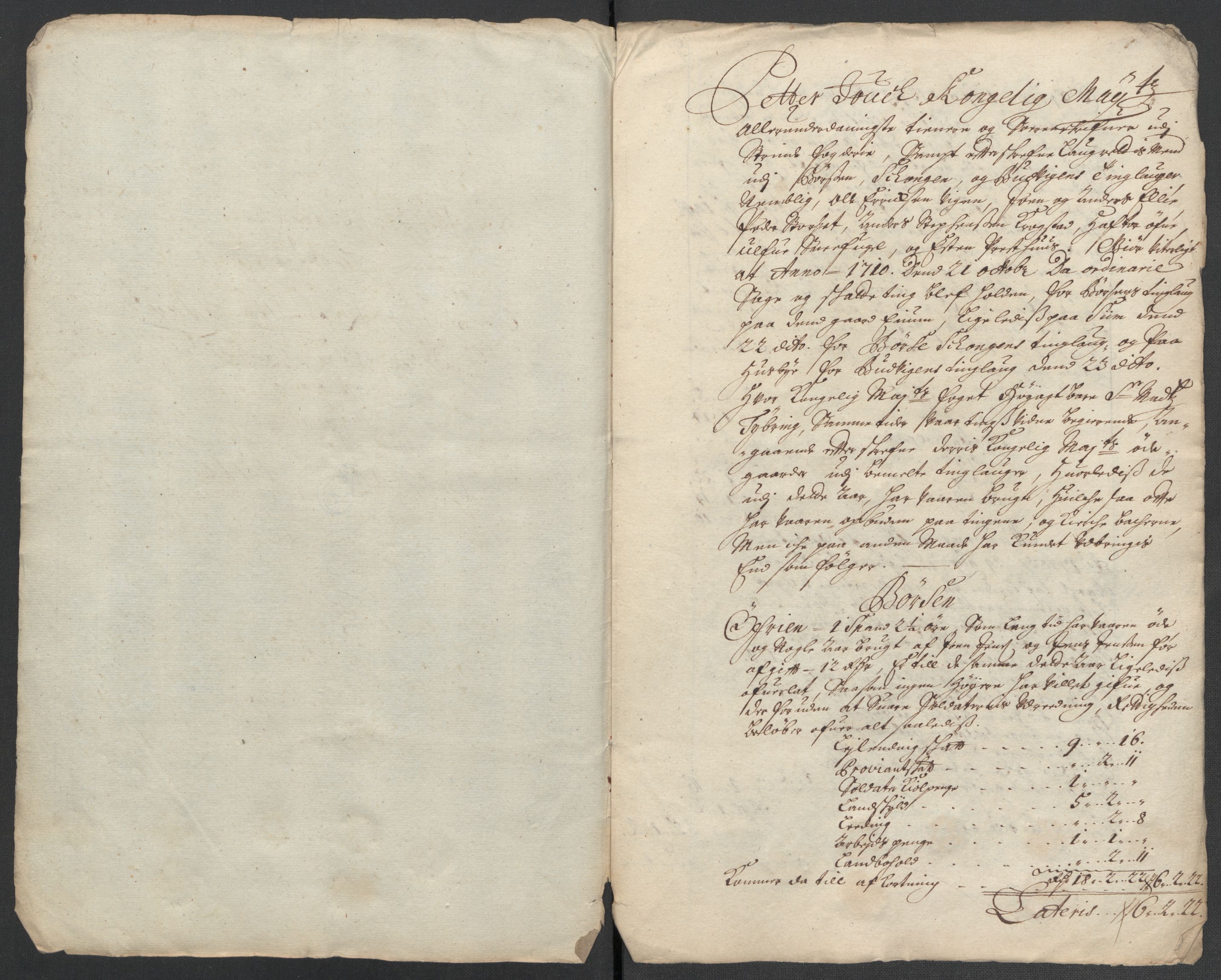 Rentekammeret inntil 1814, Reviderte regnskaper, Fogderegnskap, AV/RA-EA-4092/R61/L4111: Fogderegnskap Strinda og Selbu, 1709-1710, s. 473