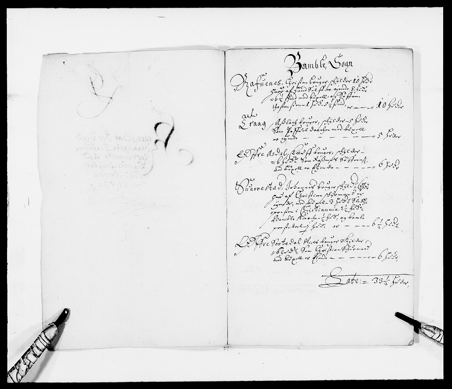 Rentekammeret inntil 1814, Reviderte regnskaper, Fogderegnskap, RA/EA-4092/R34/L2046: Fogderegnskap Bamble, 1682-1683, s. 362