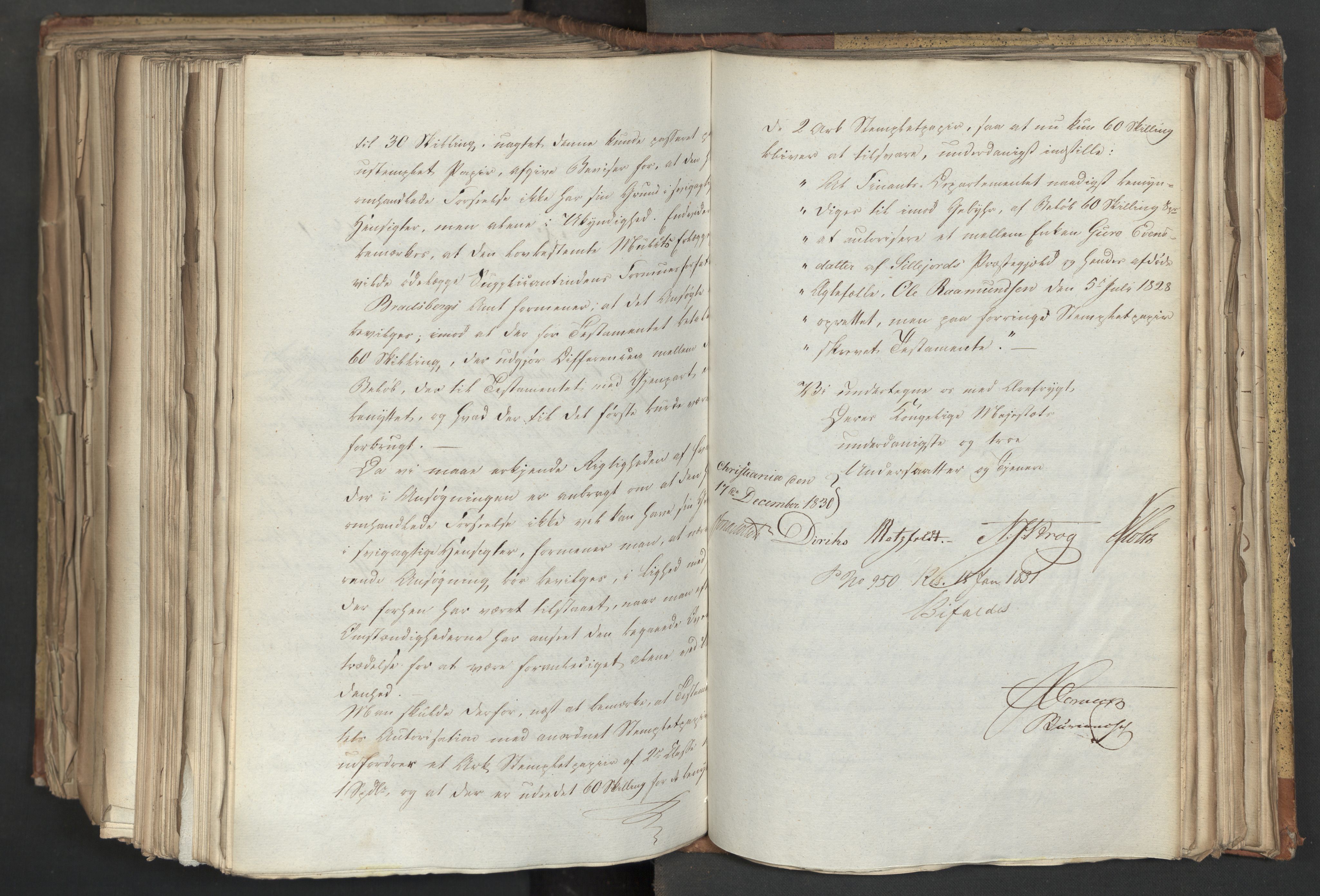 Statsrådsavdelingen i Stockholm, AV/RA-S-1003/D/Da/L0068: Regjeringsinnstillinger nr. 660-876, 1830, s. 634
