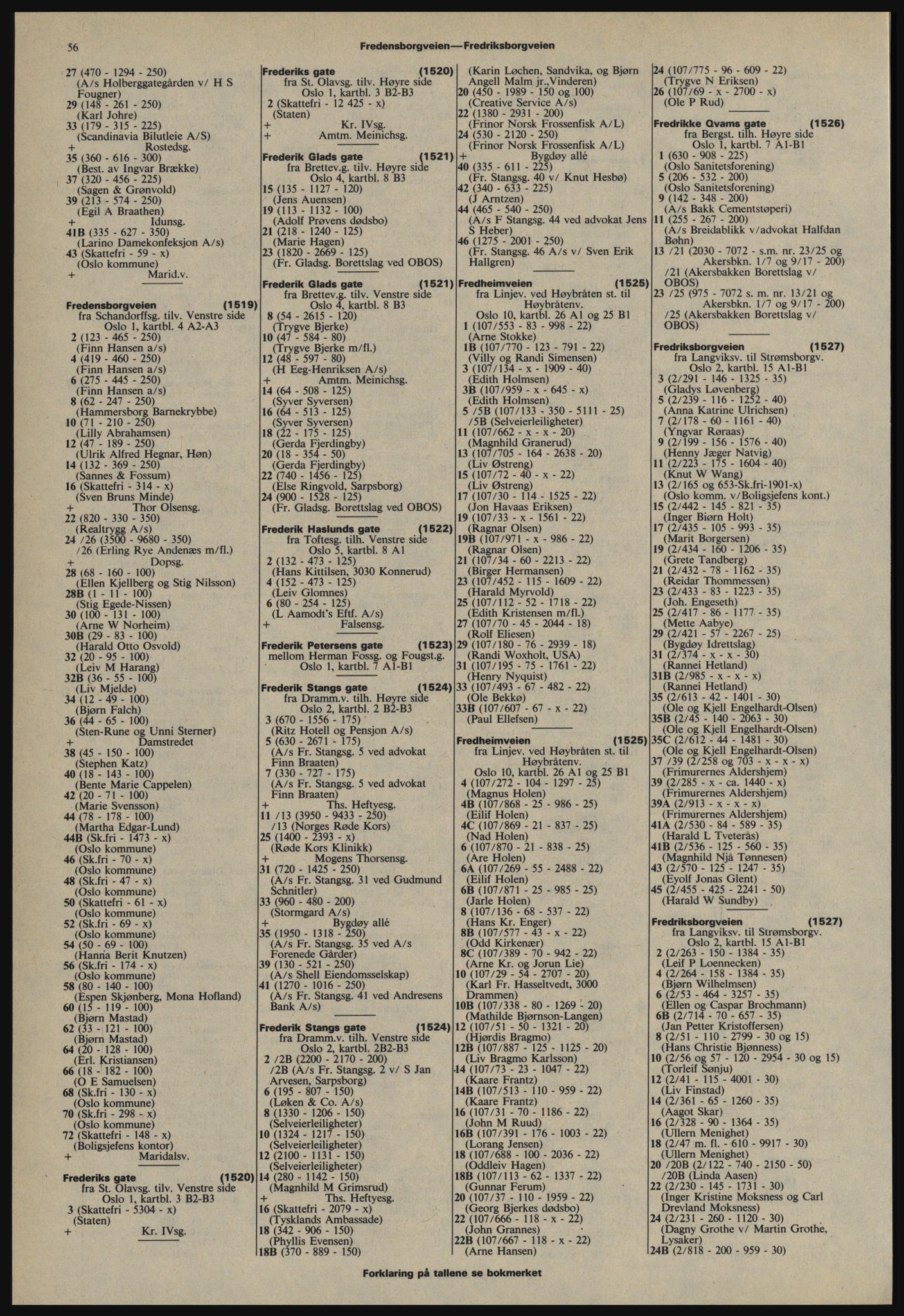 Kristiania/Oslo adressebok, PUBL/-, 1978-1979, s. 56