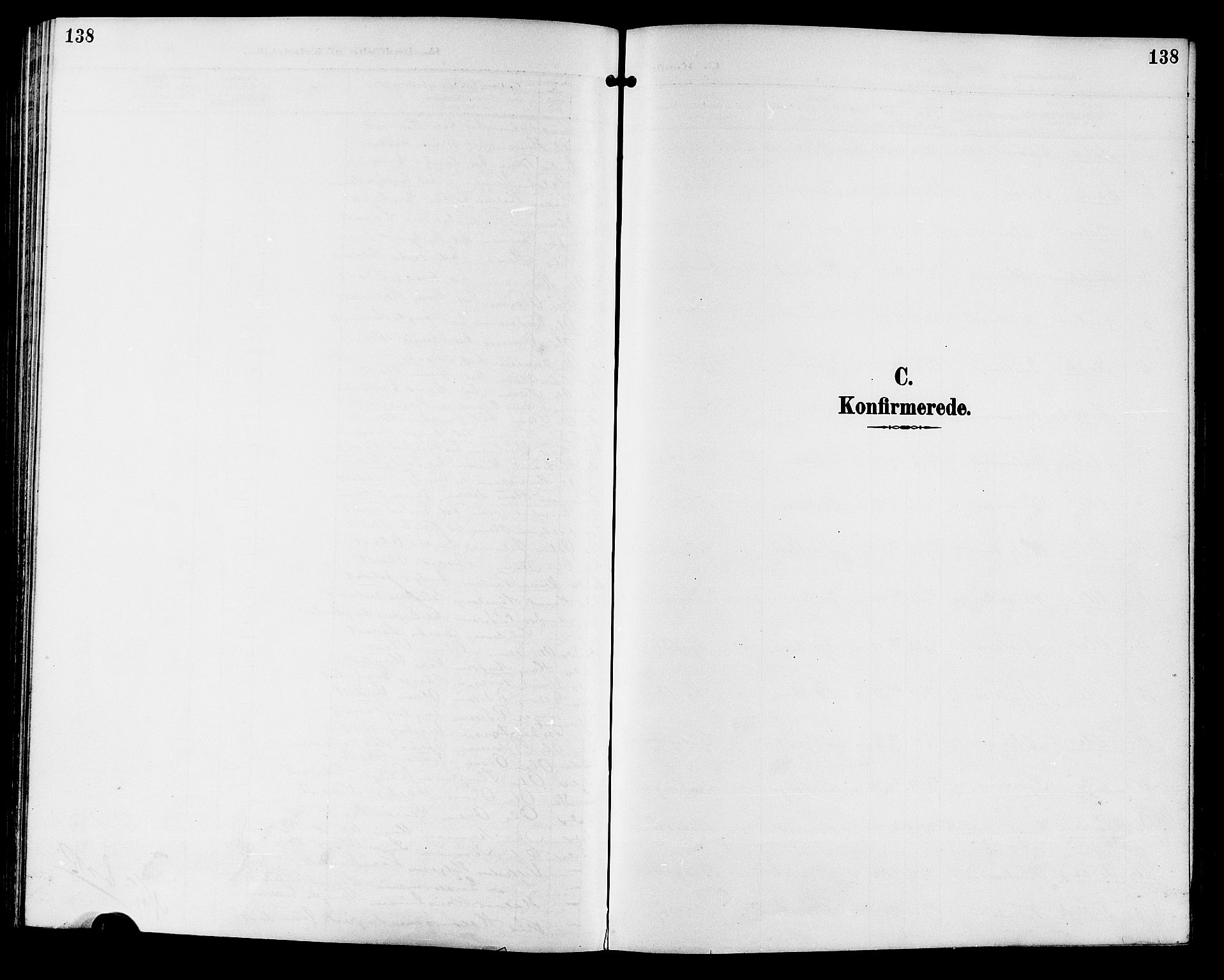 Gol kirkebøker, SAKO/A-226/G/Ga/L0003: Klokkerbok nr. I 3, 1887-1914, s. 138