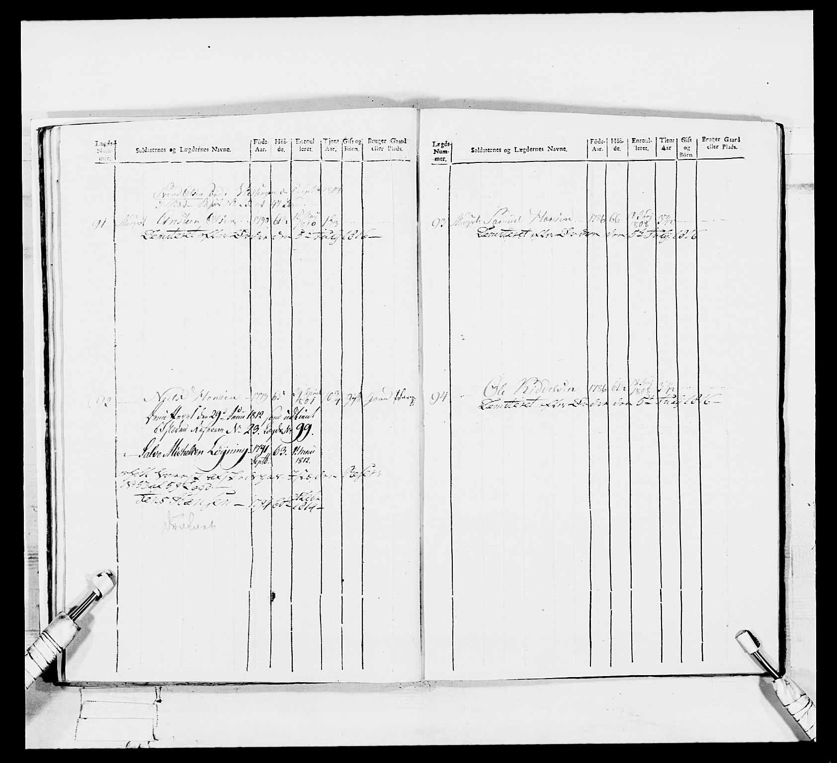 Generalitets- og kommissariatskollegiet, Det kongelige norske kommissariatskollegium, AV/RA-EA-5420/E/Eh/L0113: Vesterlenske nasjonale infanteriregiment, 1812, s. 138