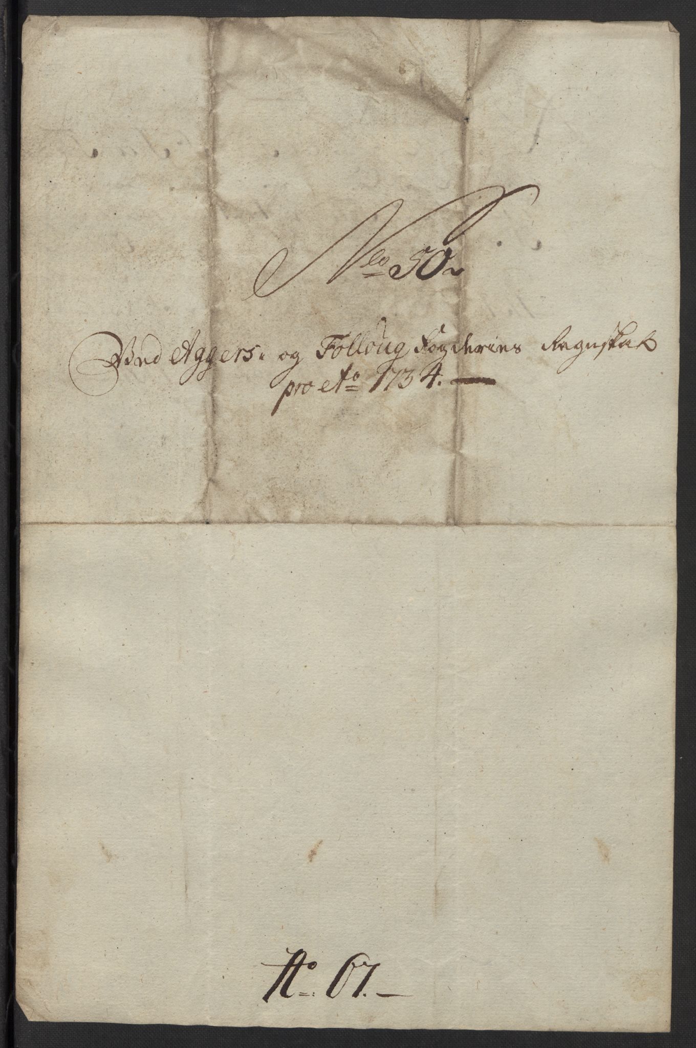 Rentekammeret inntil 1814, Reviderte regnskaper, Fogderegnskap, AV/RA-EA-4092/R10/L0473: Fogderegnskap Aker og Follo, 1734, s. 215