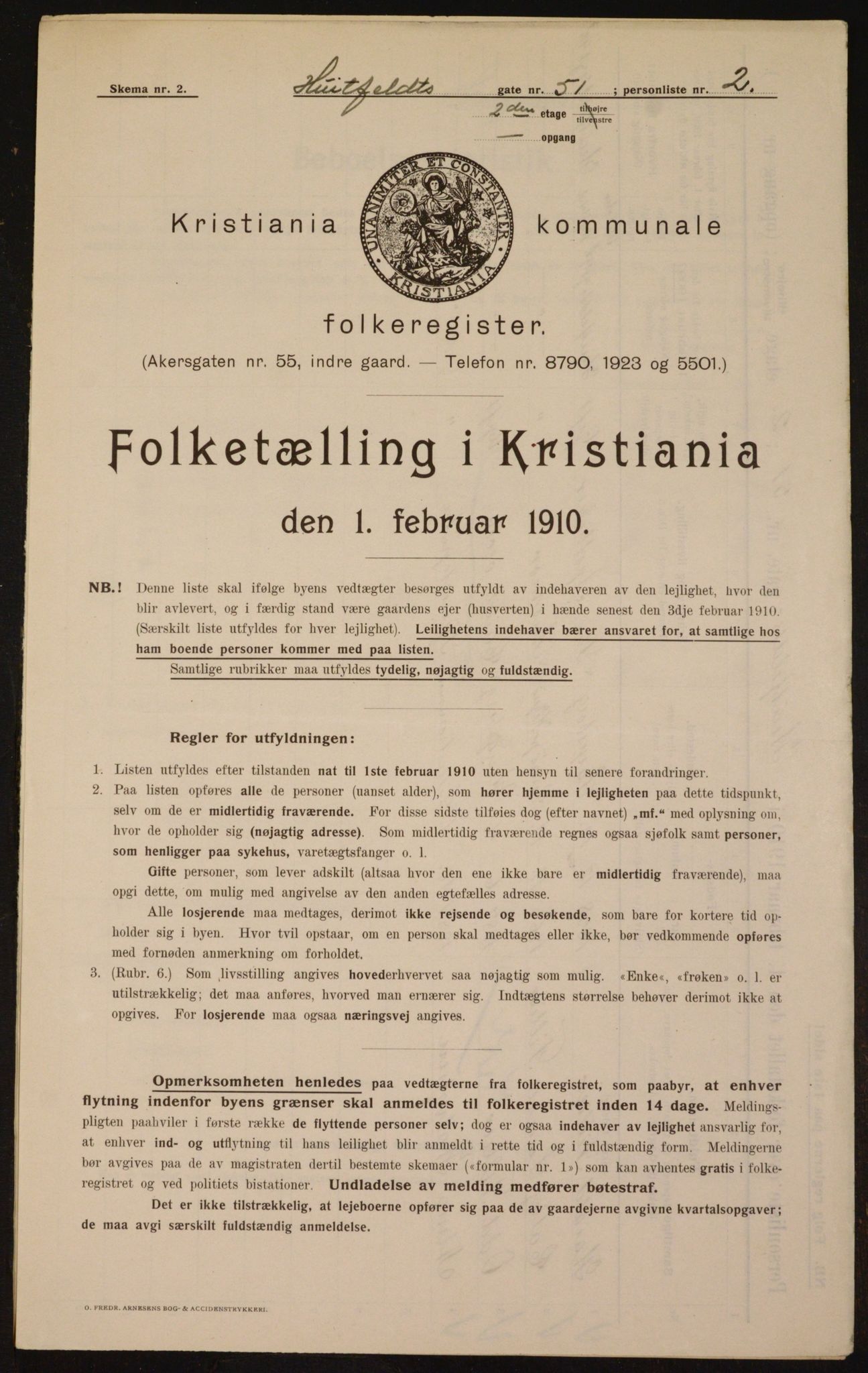 OBA, Kommunal folketelling 1.2.1910 for Kristiania, 1910, s. 41378