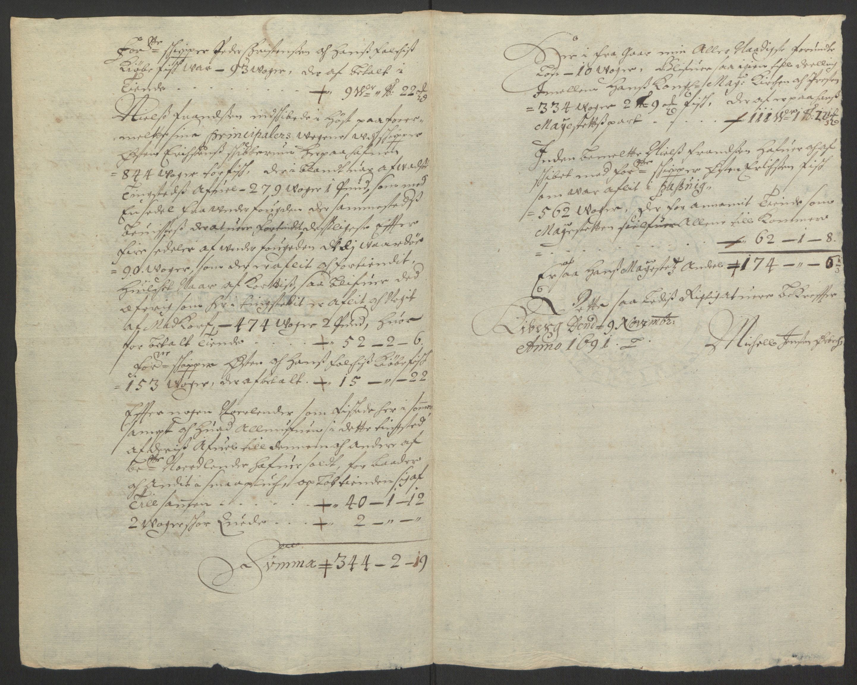 Rentekammeret inntil 1814, Reviderte regnskaper, Fogderegnskap, AV/RA-EA-4092/R69/L4851: Fogderegnskap Finnmark/Vardøhus, 1691-1700, s. 52