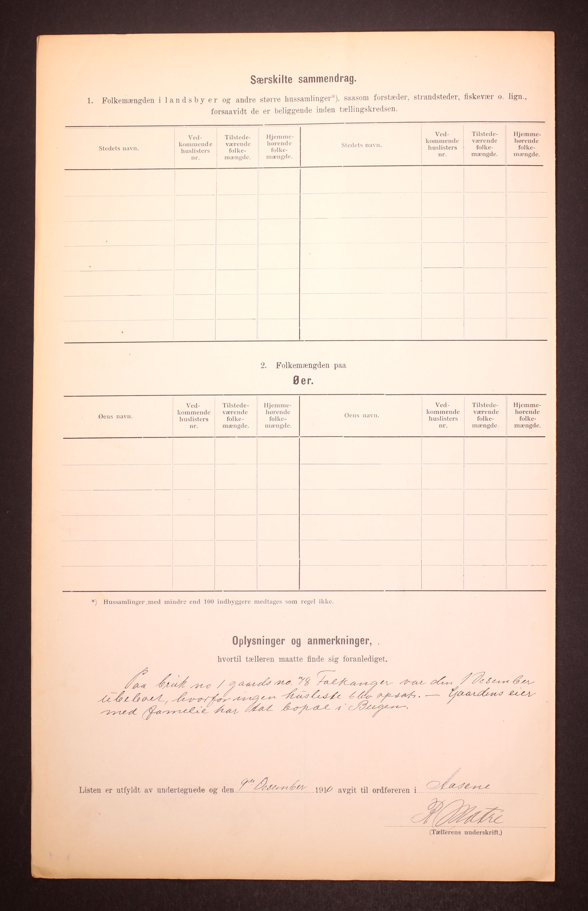 RA, Folketelling 1910 for 1255 Åsane herred, 1910, s. 6