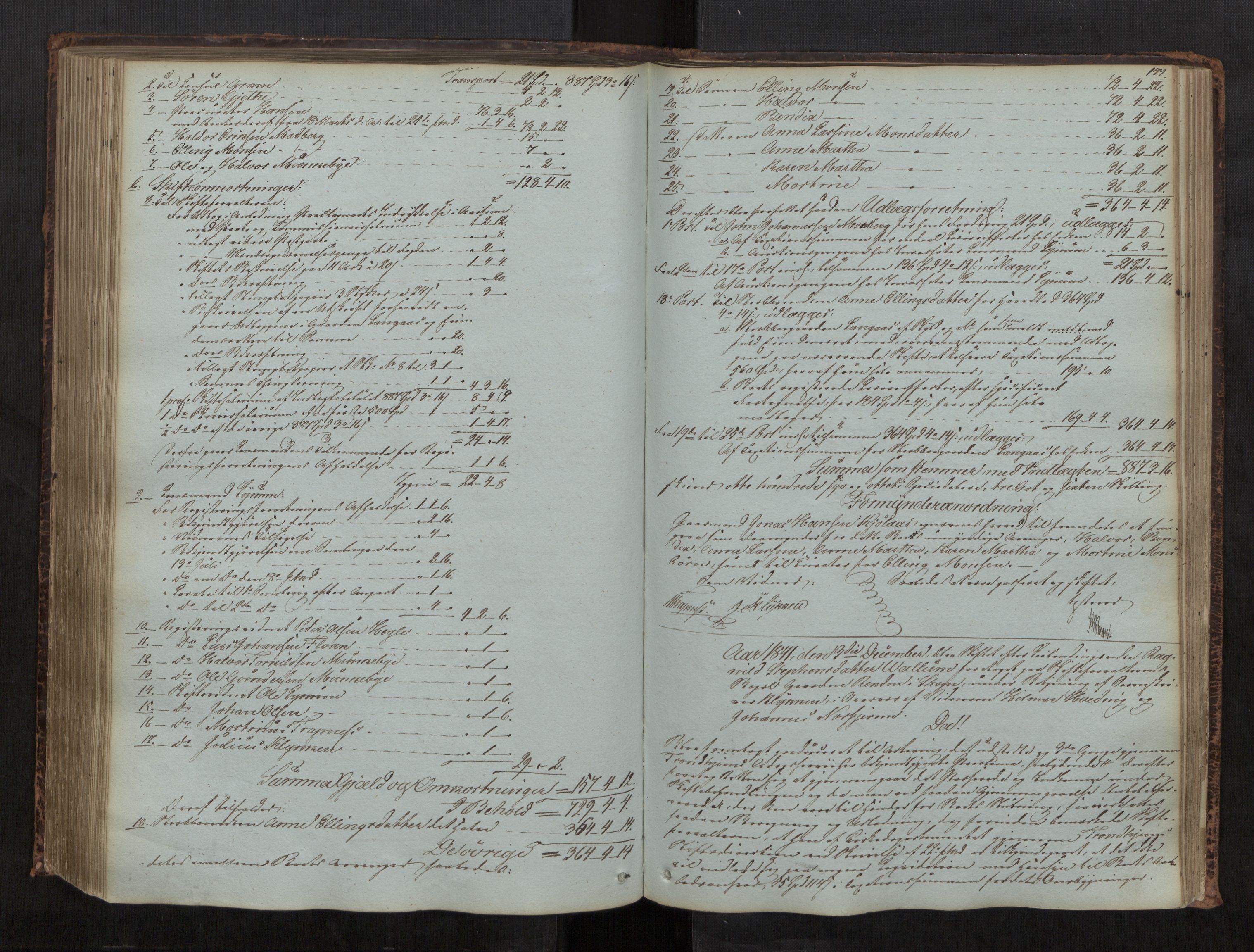Stjør- og Verdal sorenskriveri, AV/SAT-A-4167/1/3/3A/L0036: Skifteprotokoll 31, 1835-1843, s. 149